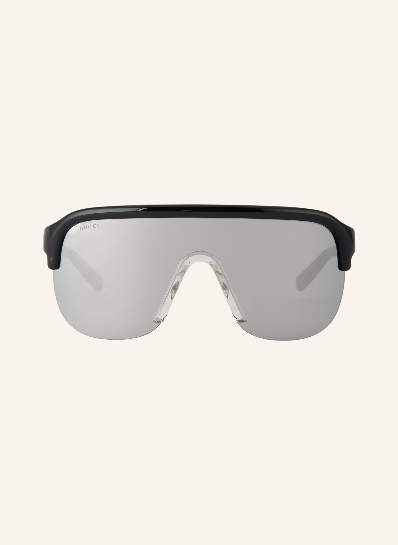 GUCCI Sonnenbrille GC002203: 1100V1 - SCHWARZ/ GRAU