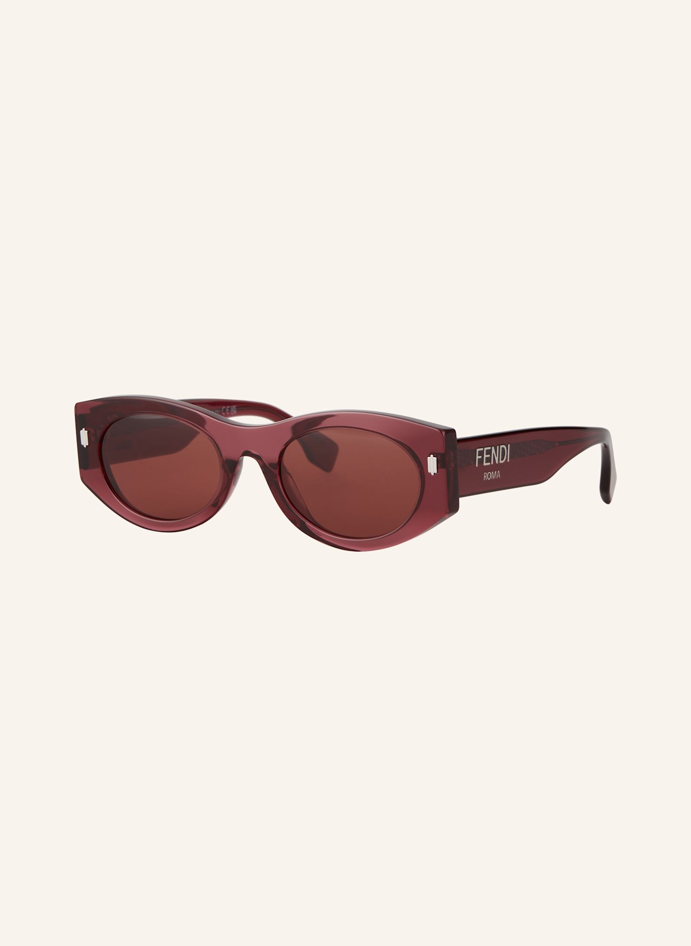 FENDI Sunglasses FN000751: 3830U1 - PURPLE/ BROWN