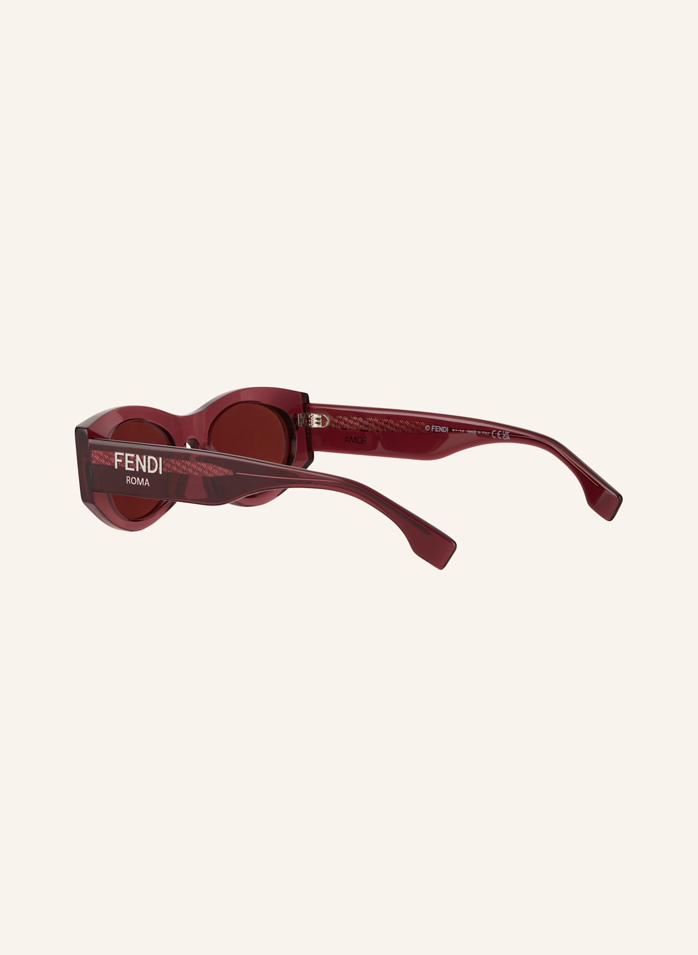 FENDI Sunglasses FN000751: 3830U1 - PURPLE/ BROWN