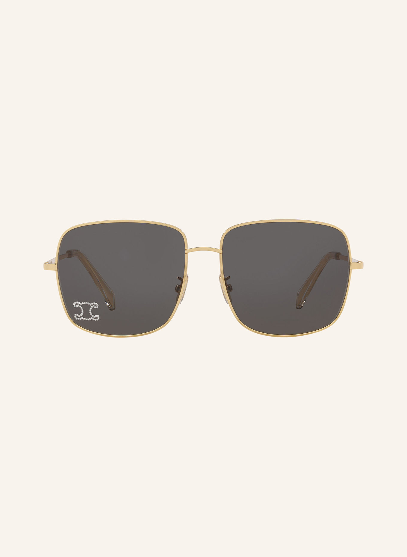 CELINE Sonnenbrille CL000451: 2300L1 - GOLD/ GRAU