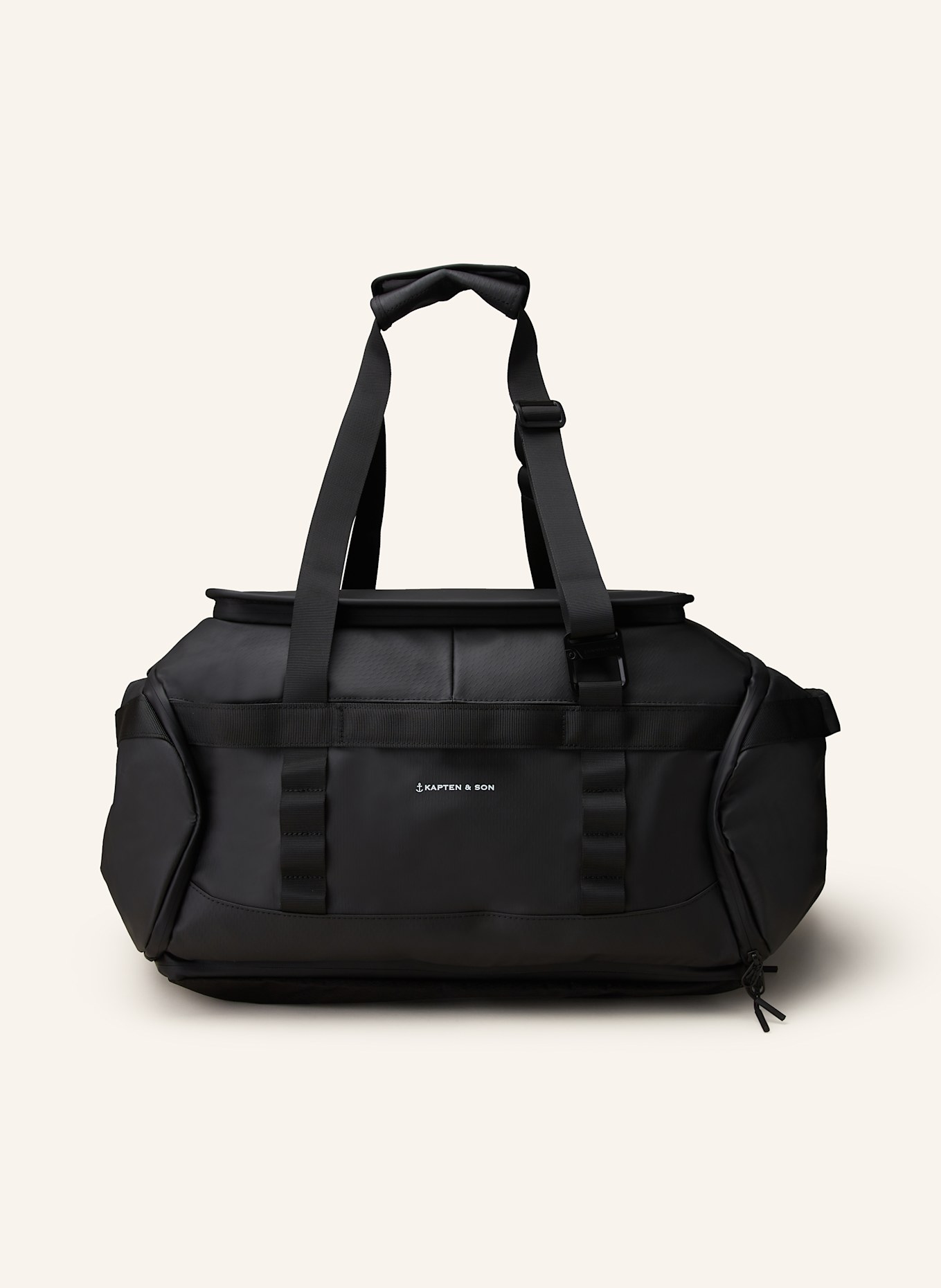 KAPTEN & SON Backpack LISBON, Color: BLACK (Image 3)