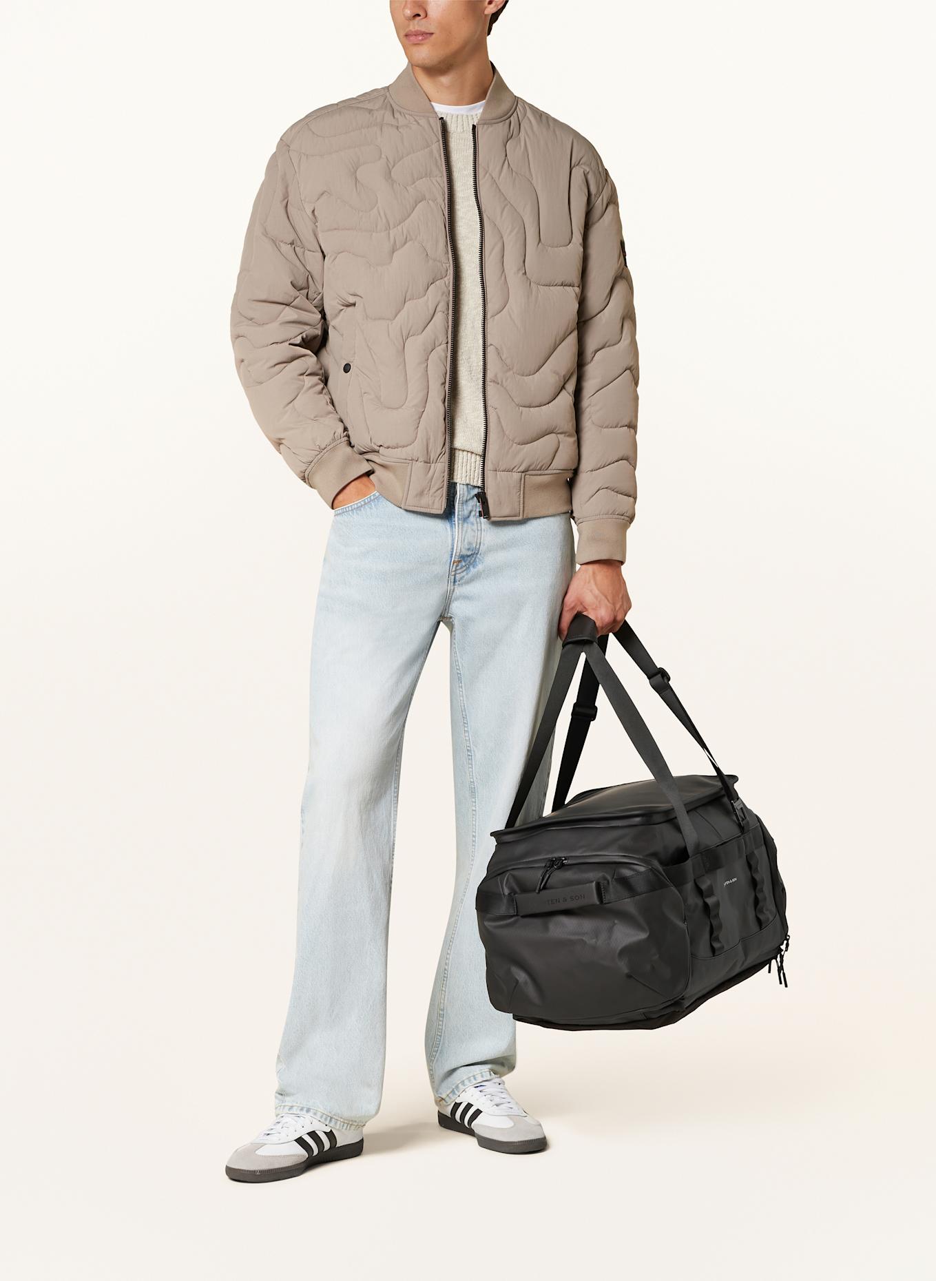 KAPTEN & SON Backpack LISBON, Color: BLACK (Image 6)