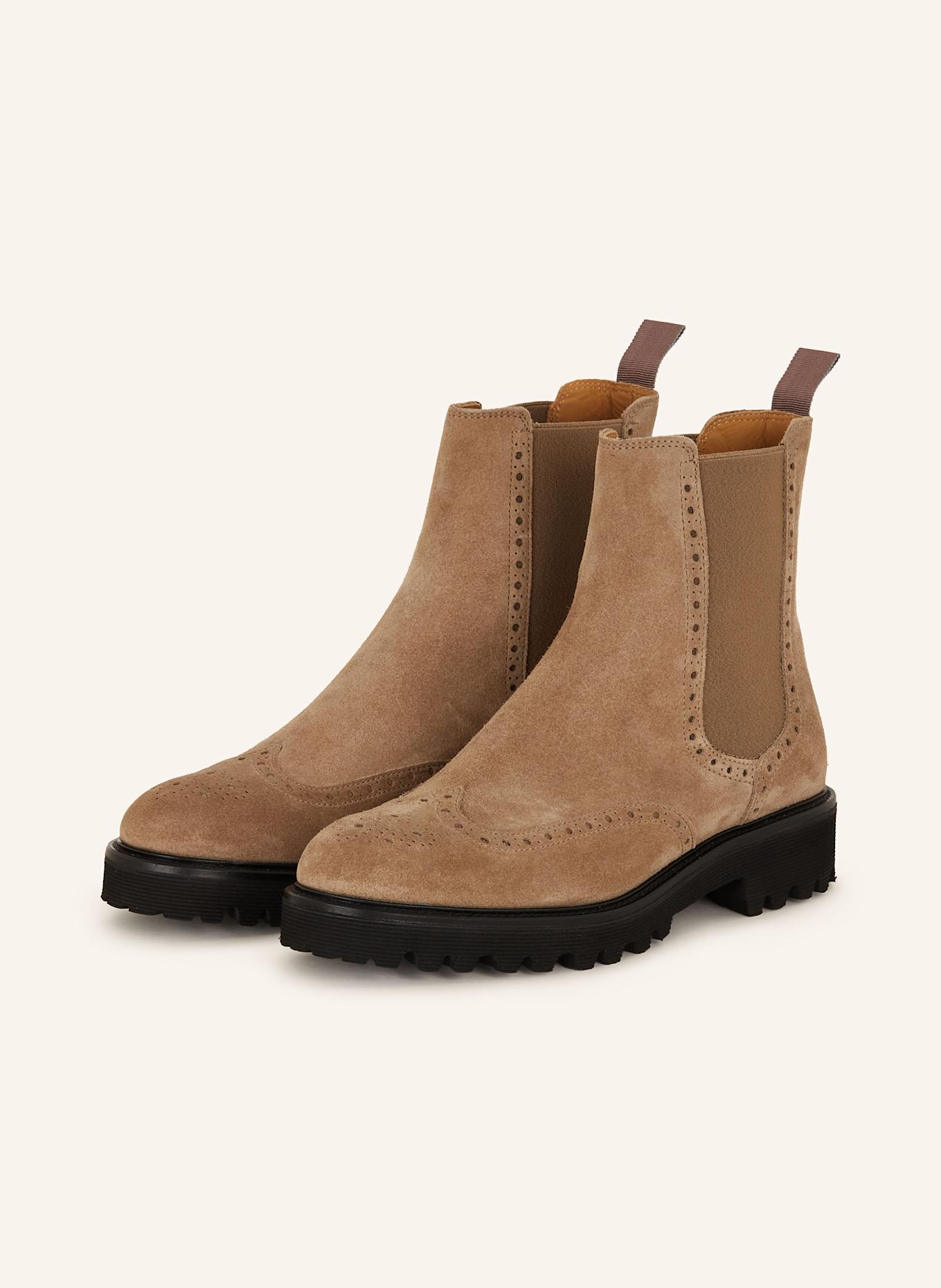 lilienfels Chelsea-Boots VALENCIA: HELLBRAUN