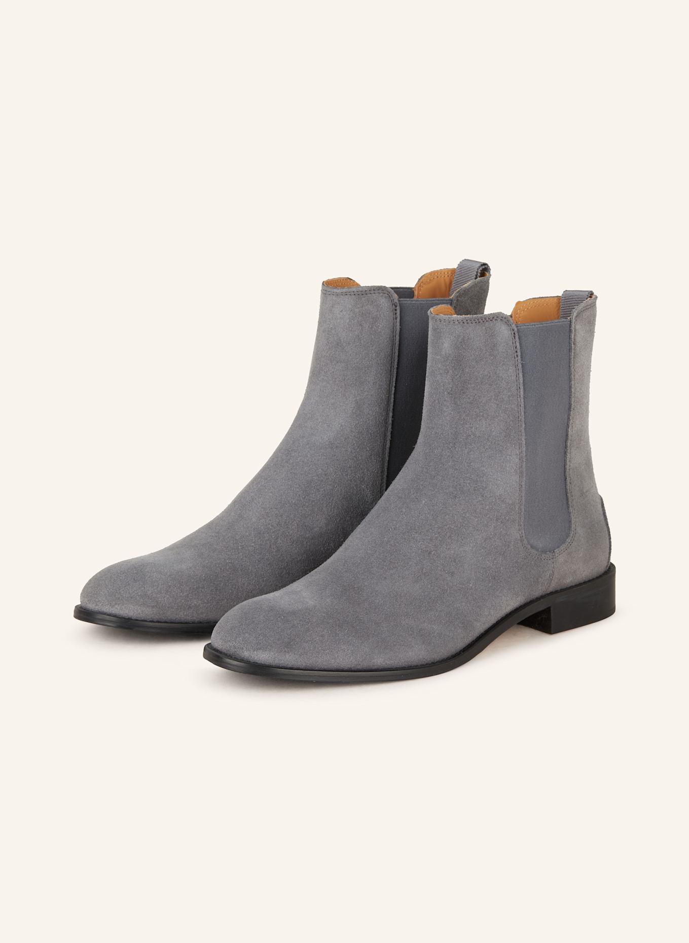 lilienfels Chelsea-Boots: GRAU/ BLAUGRAU