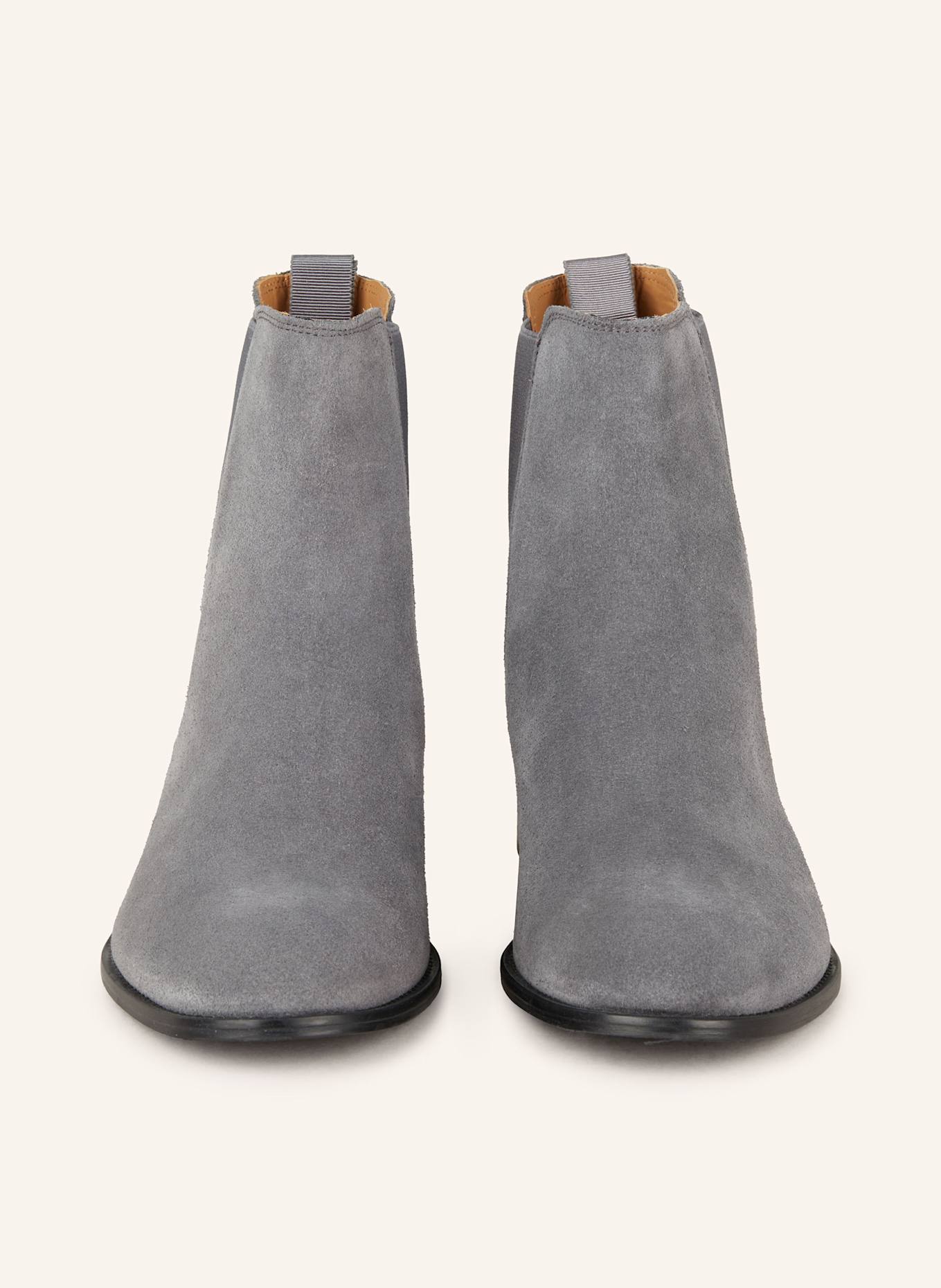 lilienfels Chelsea-Boots: GRAU/ BLAUGRAU