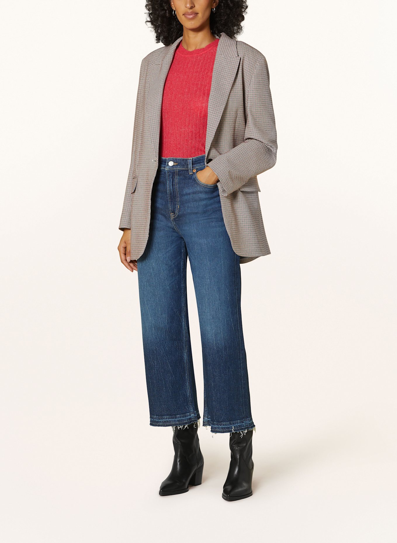 BOSS 7/8-Jeans MARLENE, Farbe: 417 NAVY (Bild 2)