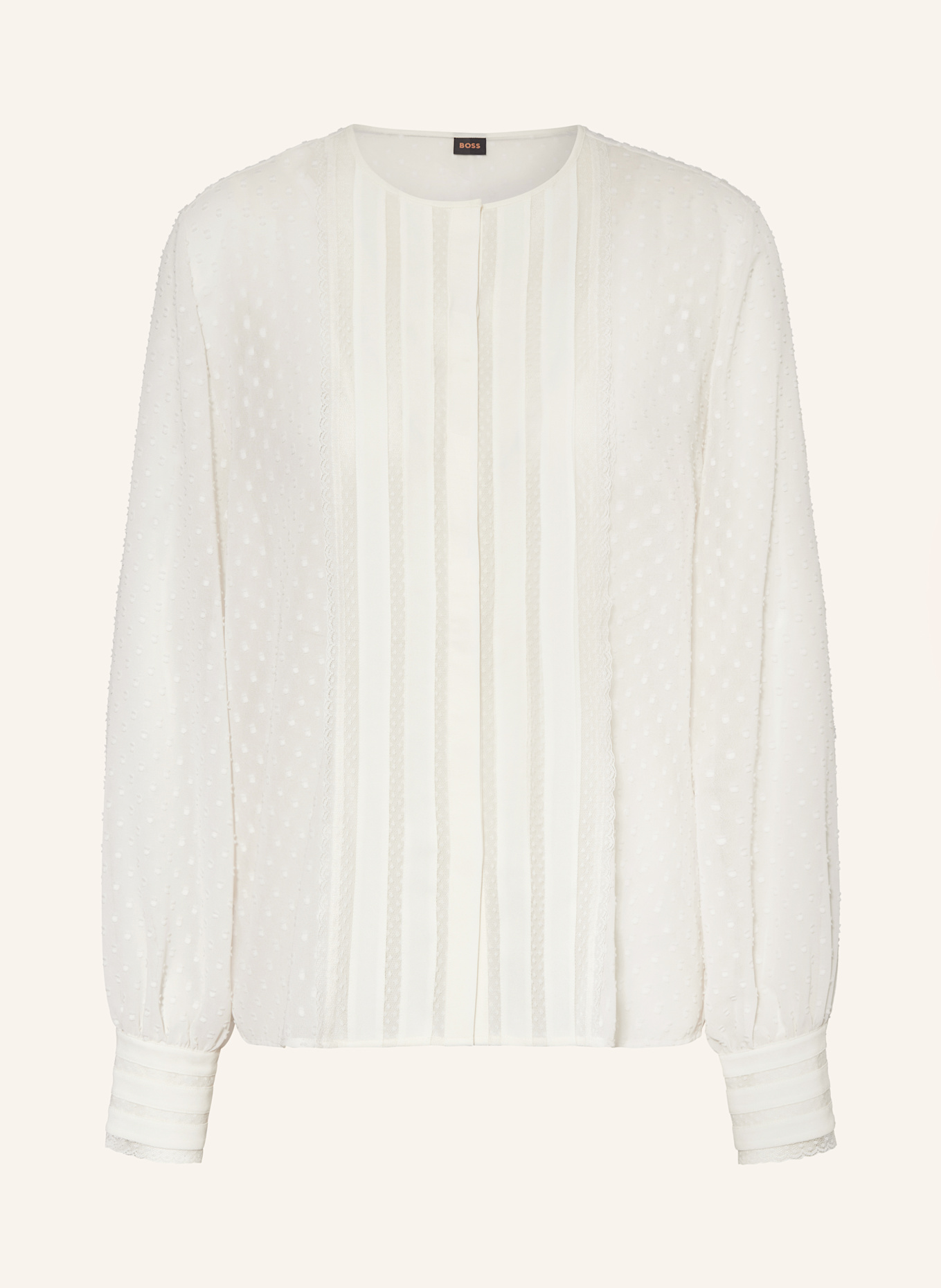 BOSS Bluse BHOME, Farbe: ECRU (Bild 1)