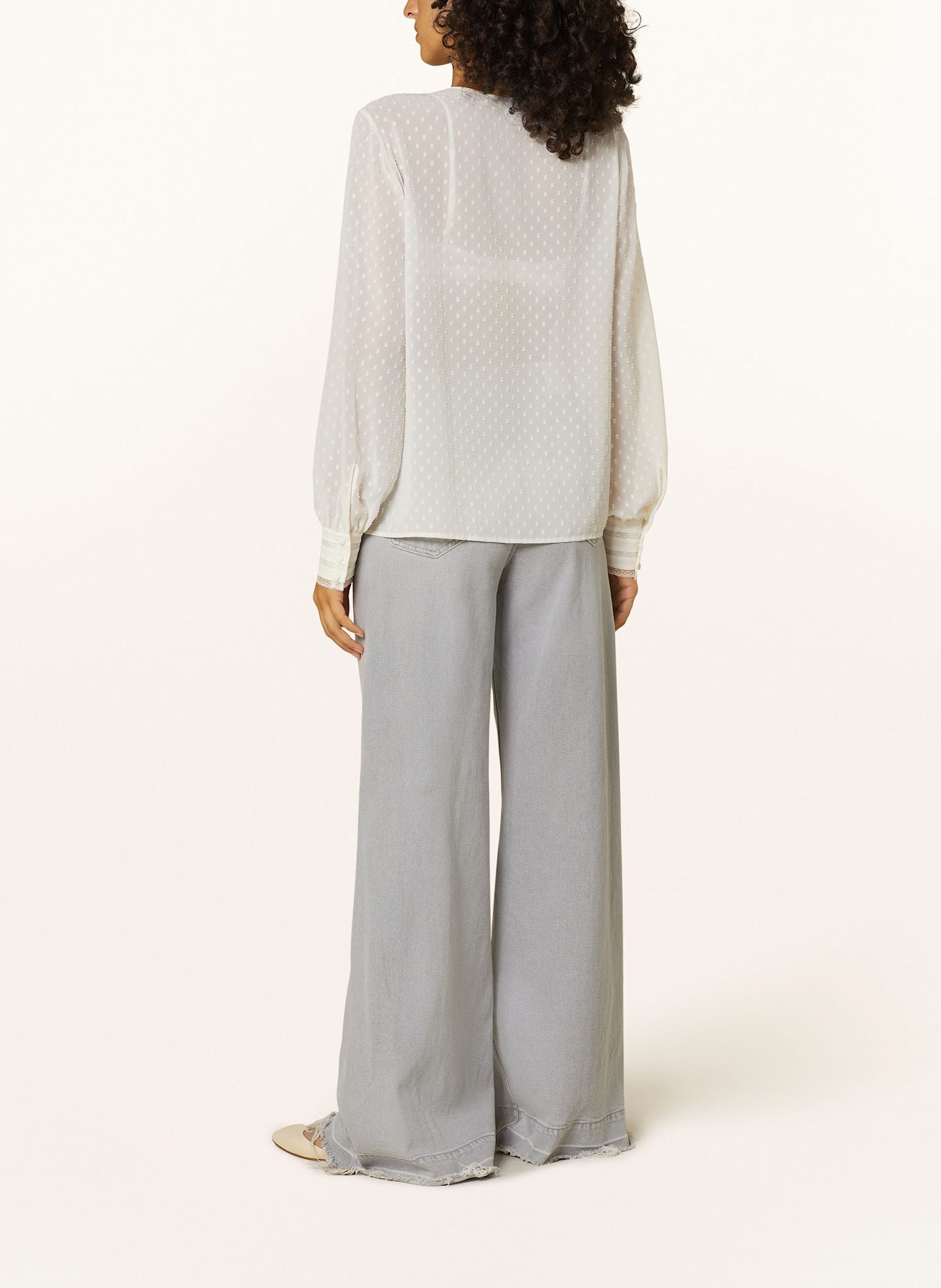 BOSS Bluse BHOME, Farbe: ECRU (Bild 3)