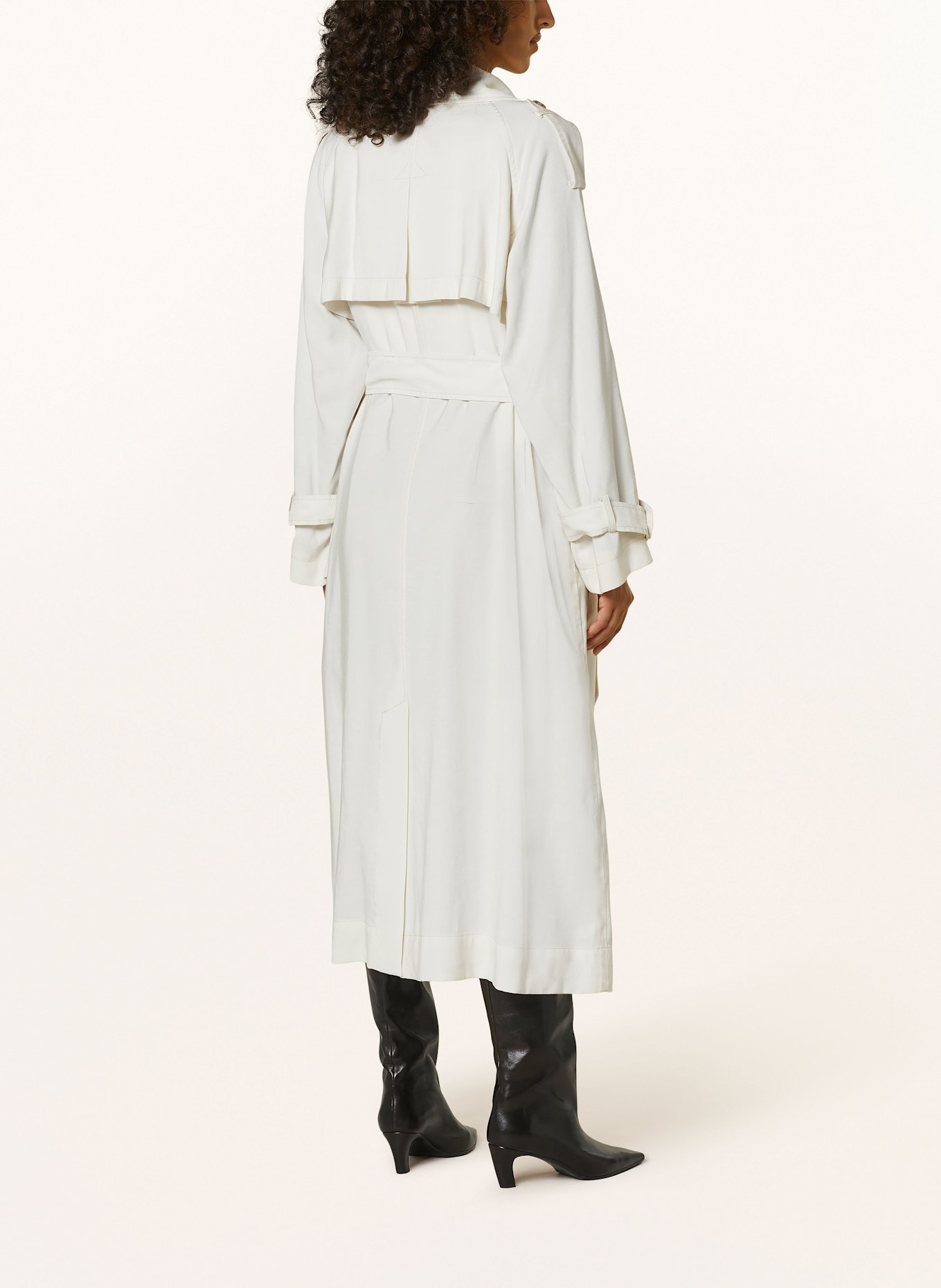 BOSS Trenchcoat COLUENT: WEISS