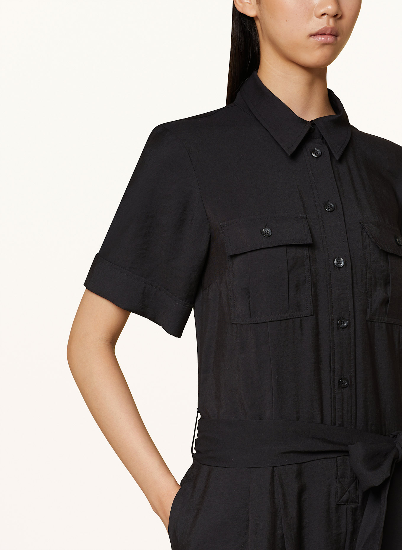 REISS Jumpsuit JOANIE: SCHWARZ