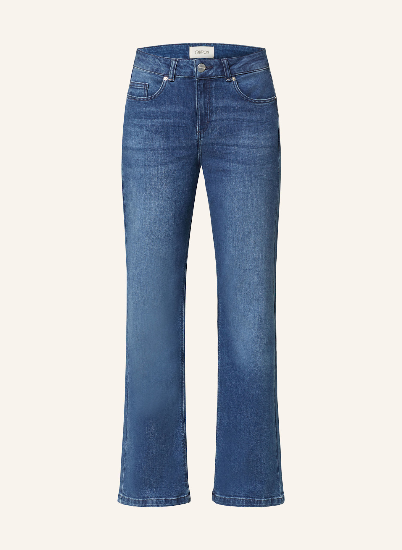 CARTOON Straight jeans, Color: 8619 MIDDLE/BLUE/DENIM (Image 1)