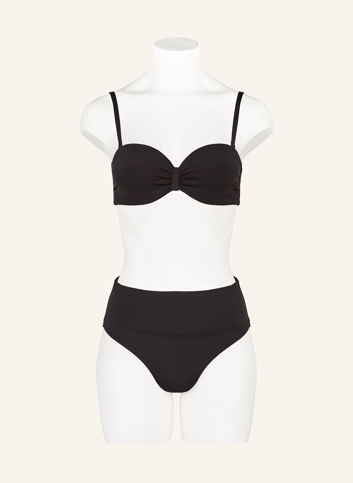 CHANTELLE High-Waist-Bikini-Hose ICON, Farbe: SCHWARZ (Bild 2)