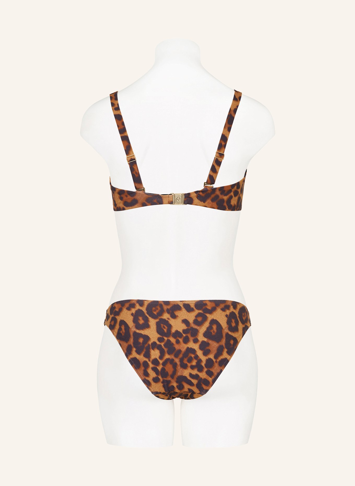 CHANTELLE Basic-Bikini-Hose SAUVAGE: COGNAC / SCHWARZ