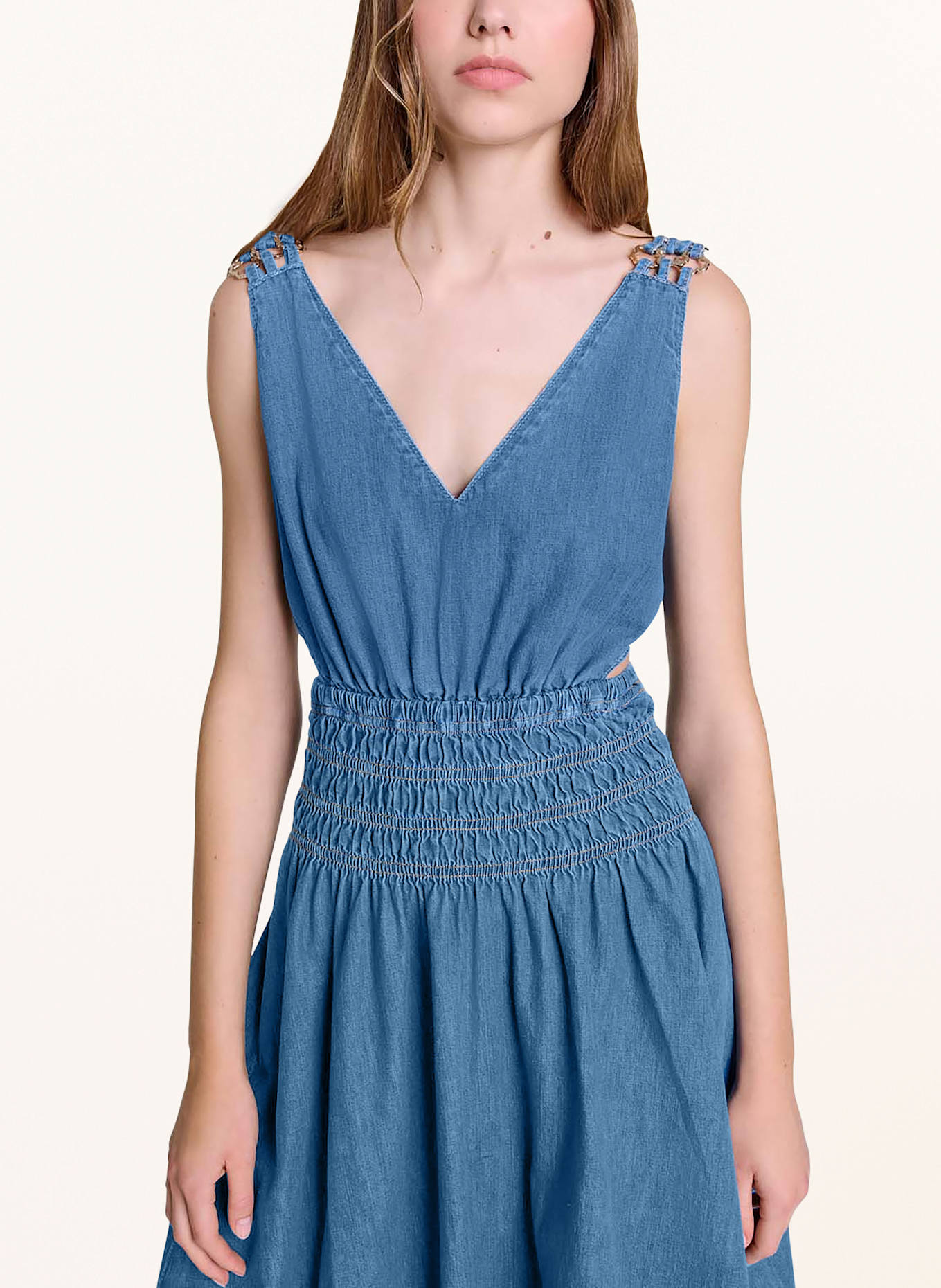 Maje jeanskleid Clearance