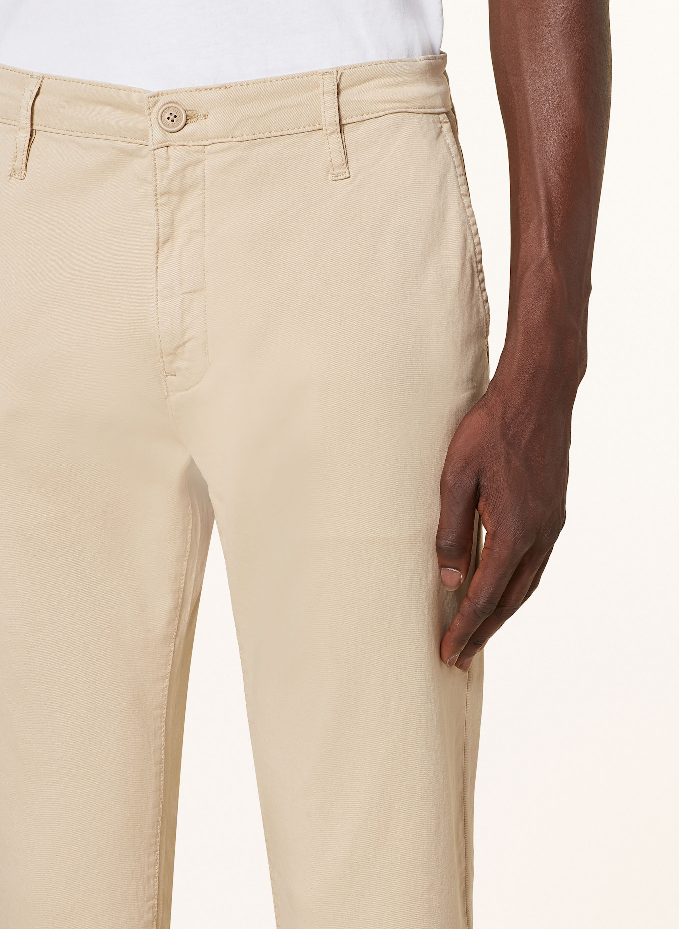 GUESS JEANS Chinos slim fit, Color: LIGHT BROWN (Image 5)