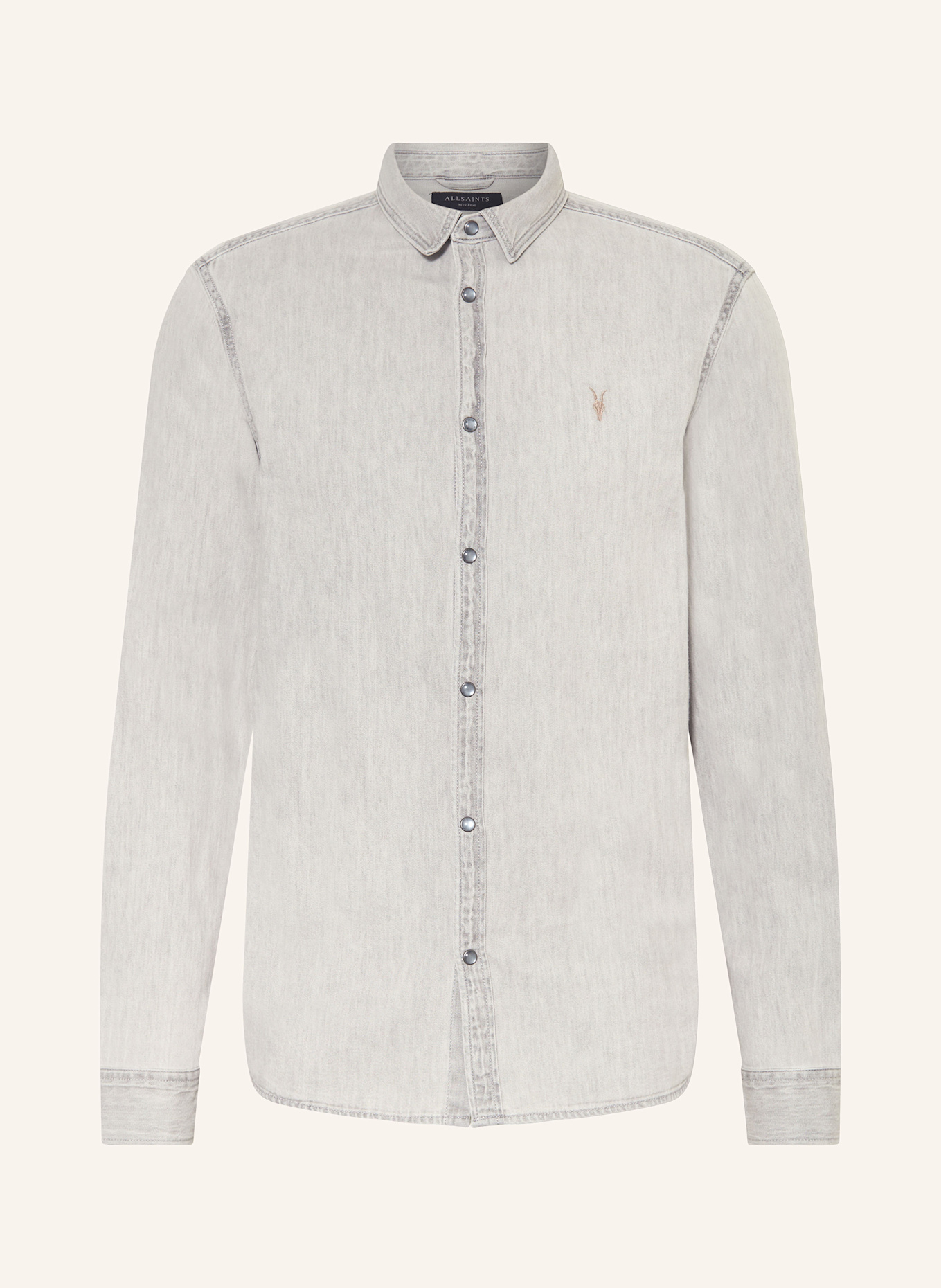ALLSAINTS Hemd GLEASON Regular Fit: 7 GREY