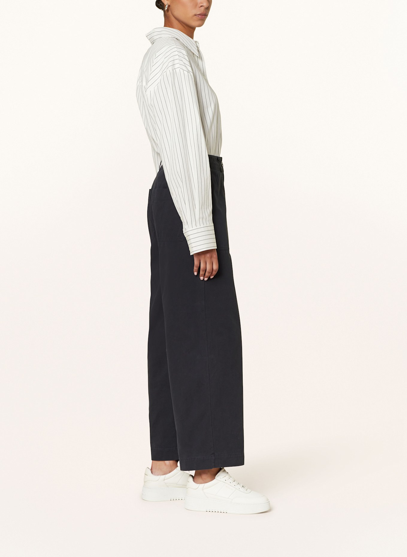 WHISTLES RUTH wide leg trousers