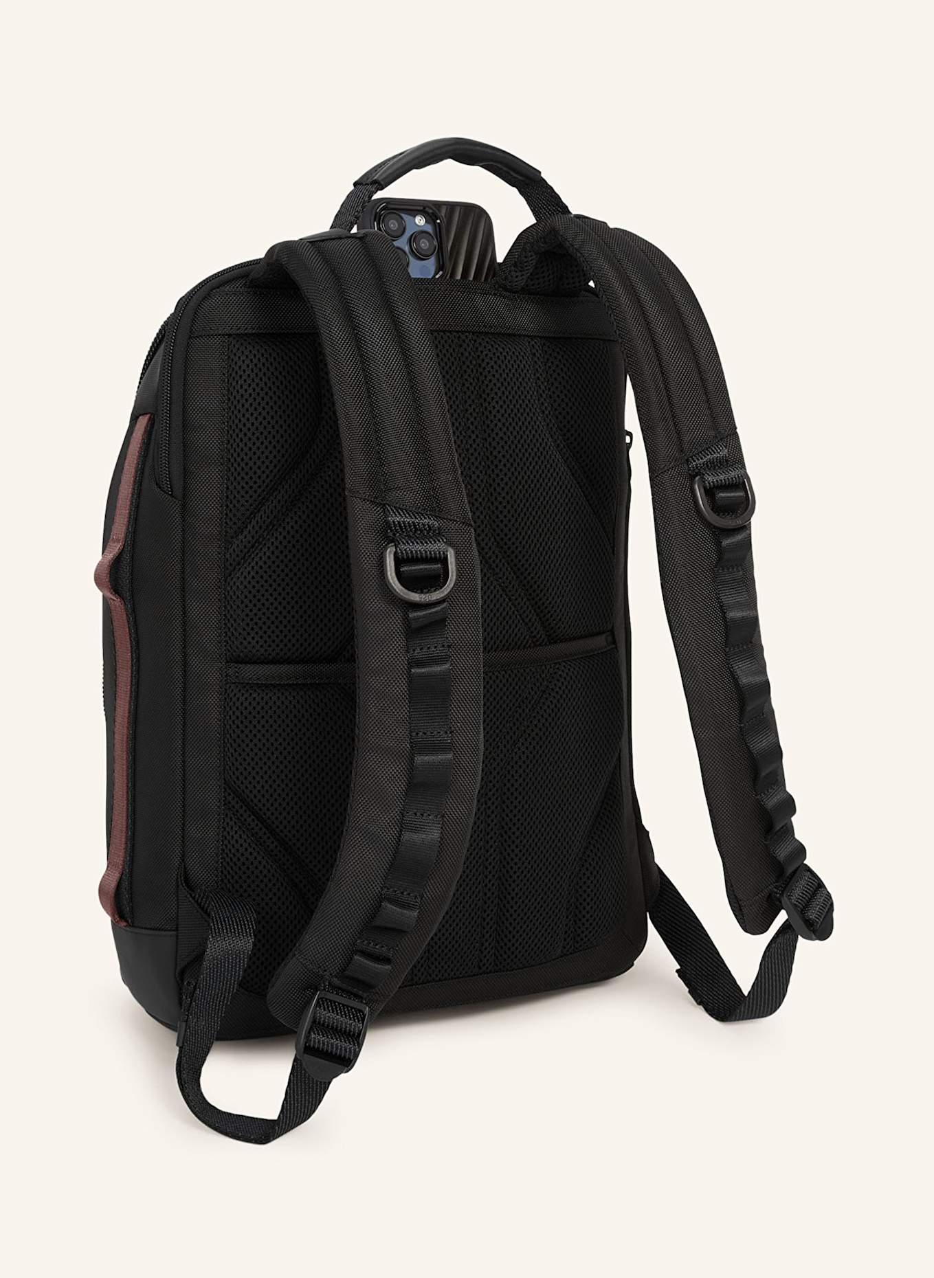 TUMI ALPHA BRAVO Rucksack DYNAMIC mit Laptop-Fach: DUNKELROT / SCHWARZ