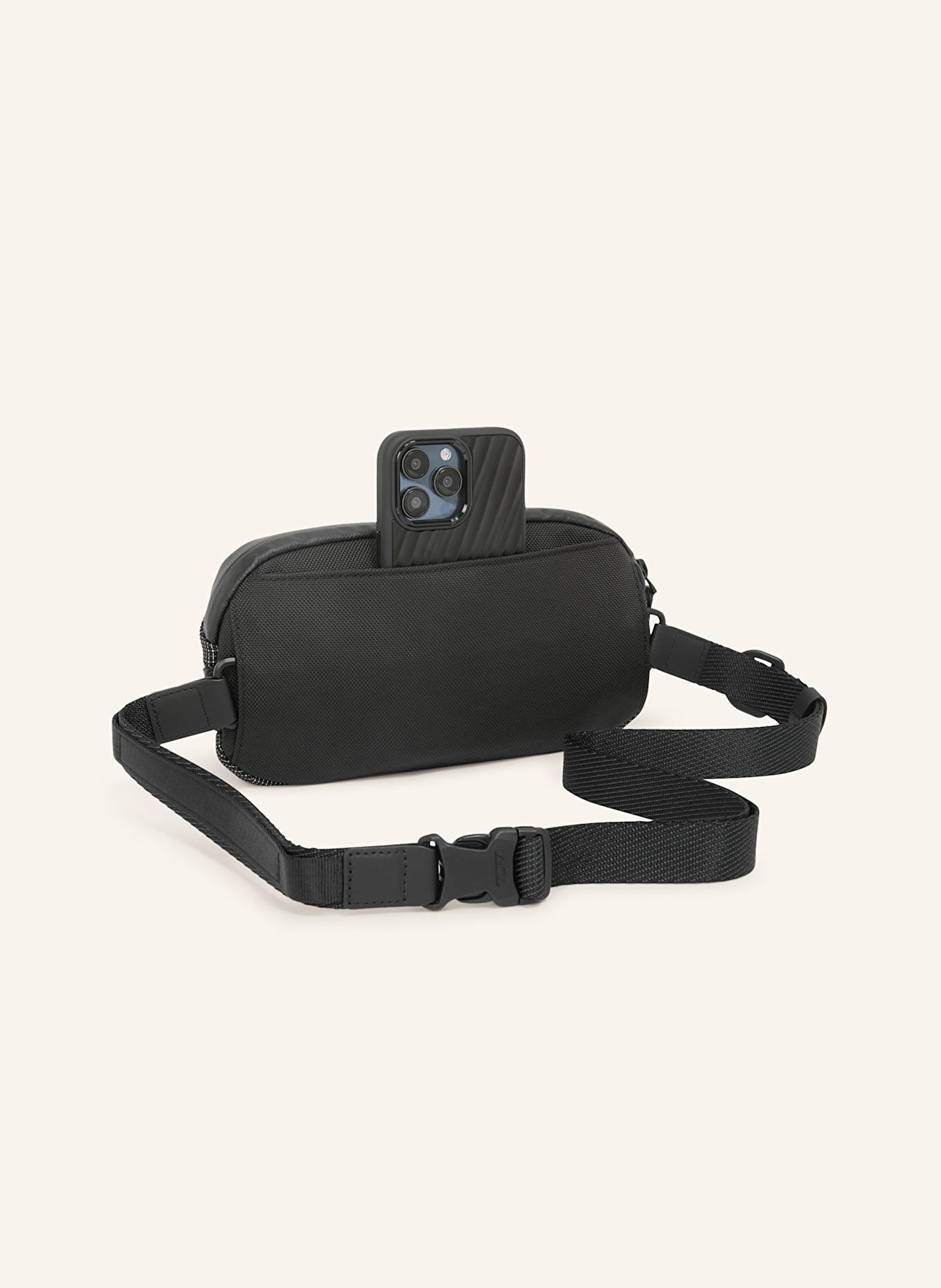 TUMI Saszetka biodrówka ALPHA BRAVO SIGNAL SLING: CZARNY / SZARY