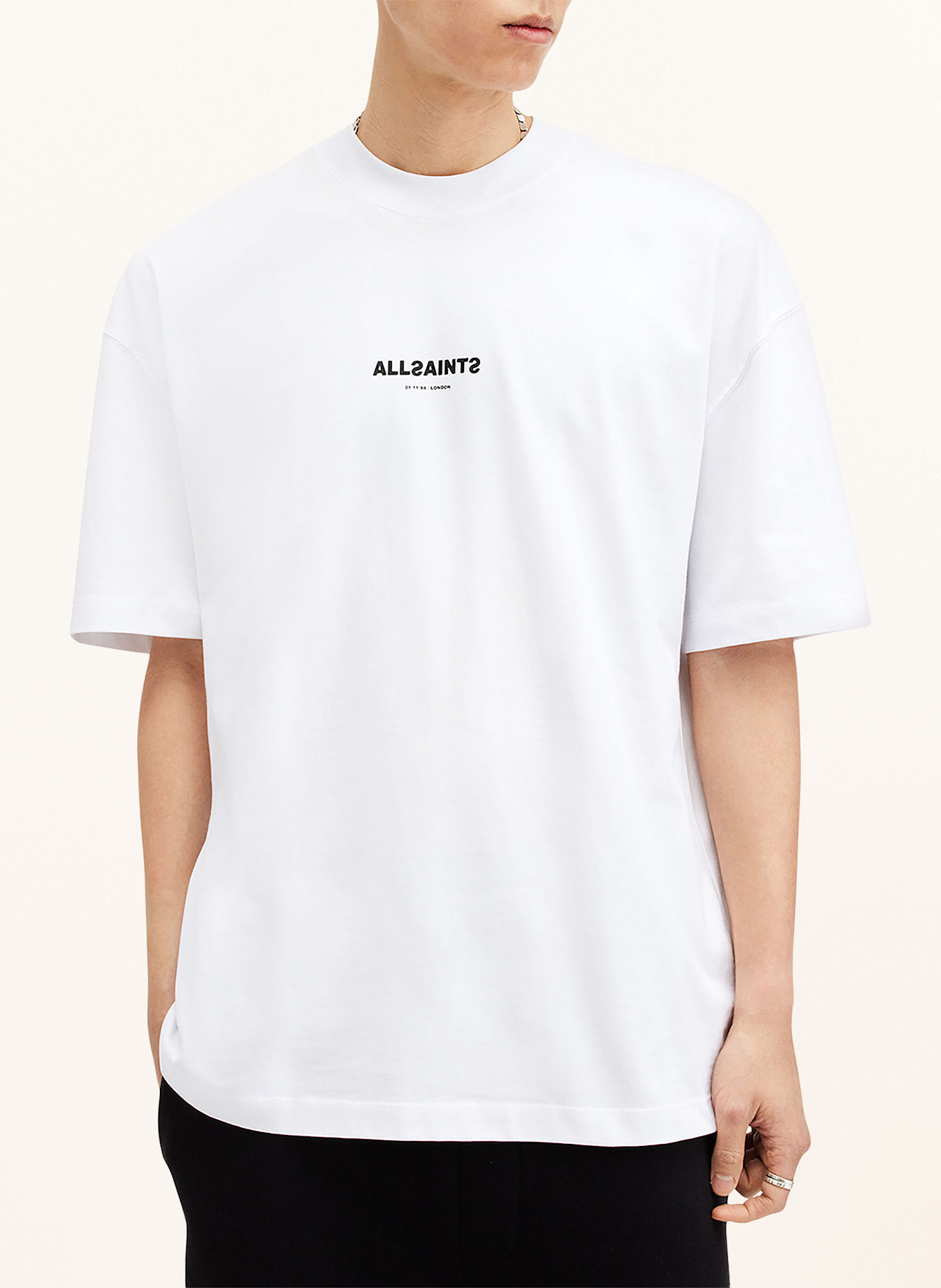 ALLSAINTS T-shirt SUBVERSE, Color: WHITE (Image 4)