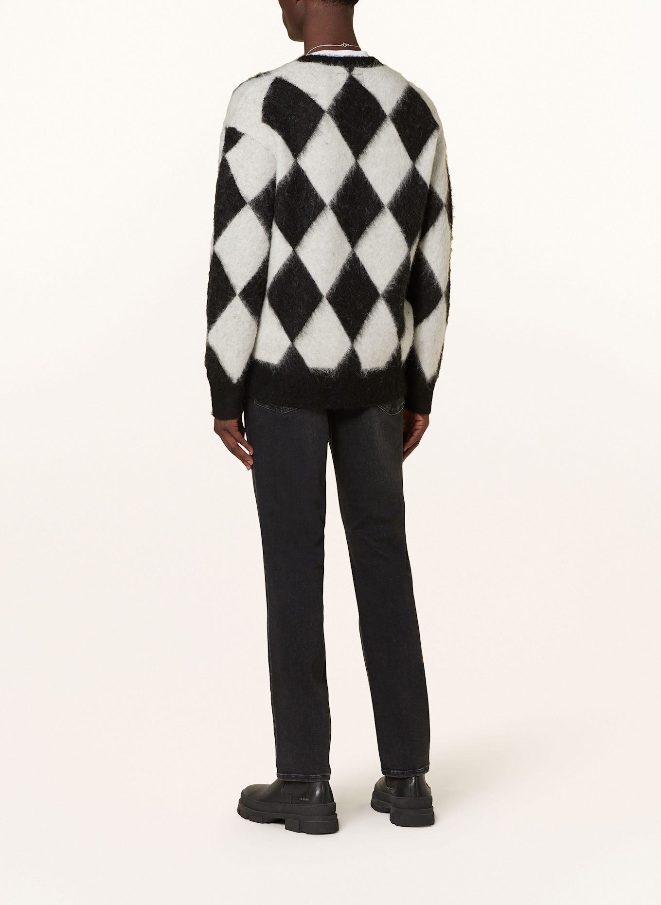 ALLSAINTS Jeans SID Regular Fit, Color: 162 Washed Black (Image 3)