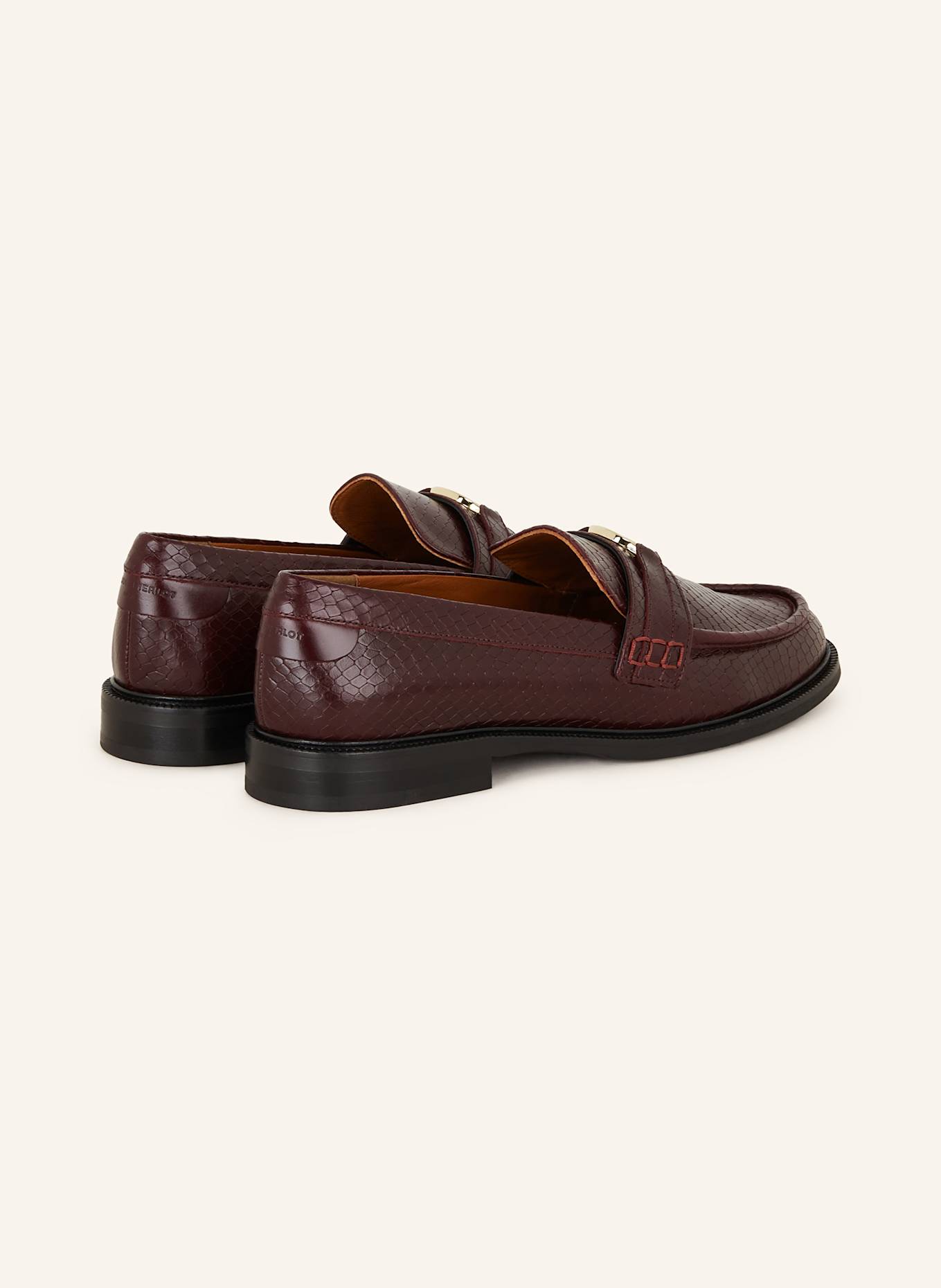 CLAUDIE PIERLOT Loafersy, Kolor: CIEMNOCZERWONY (Obrazek 2)