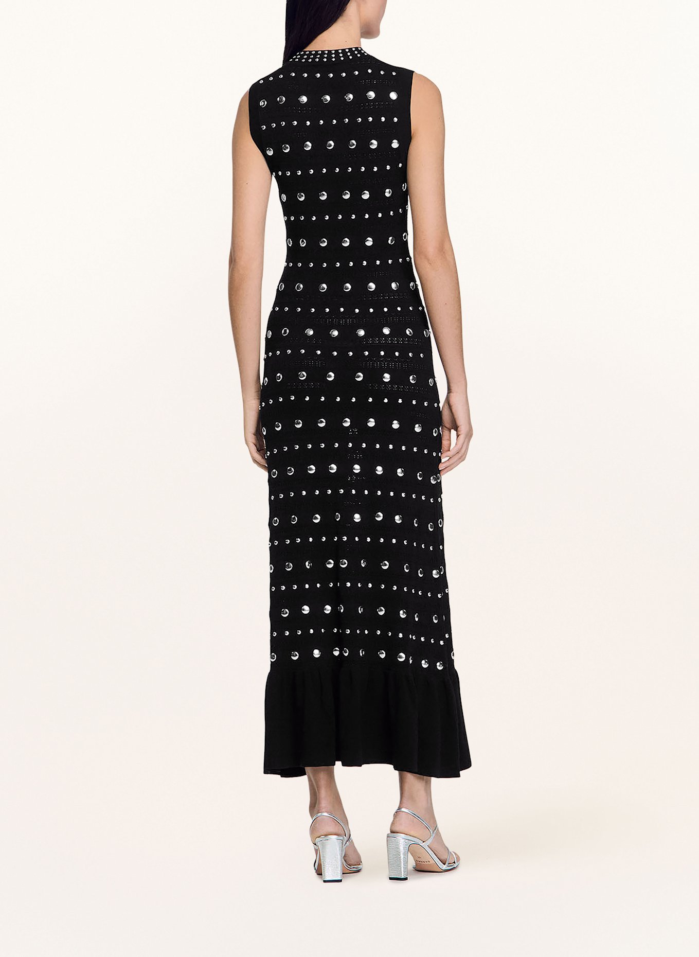 Strickkleid mit nieten
