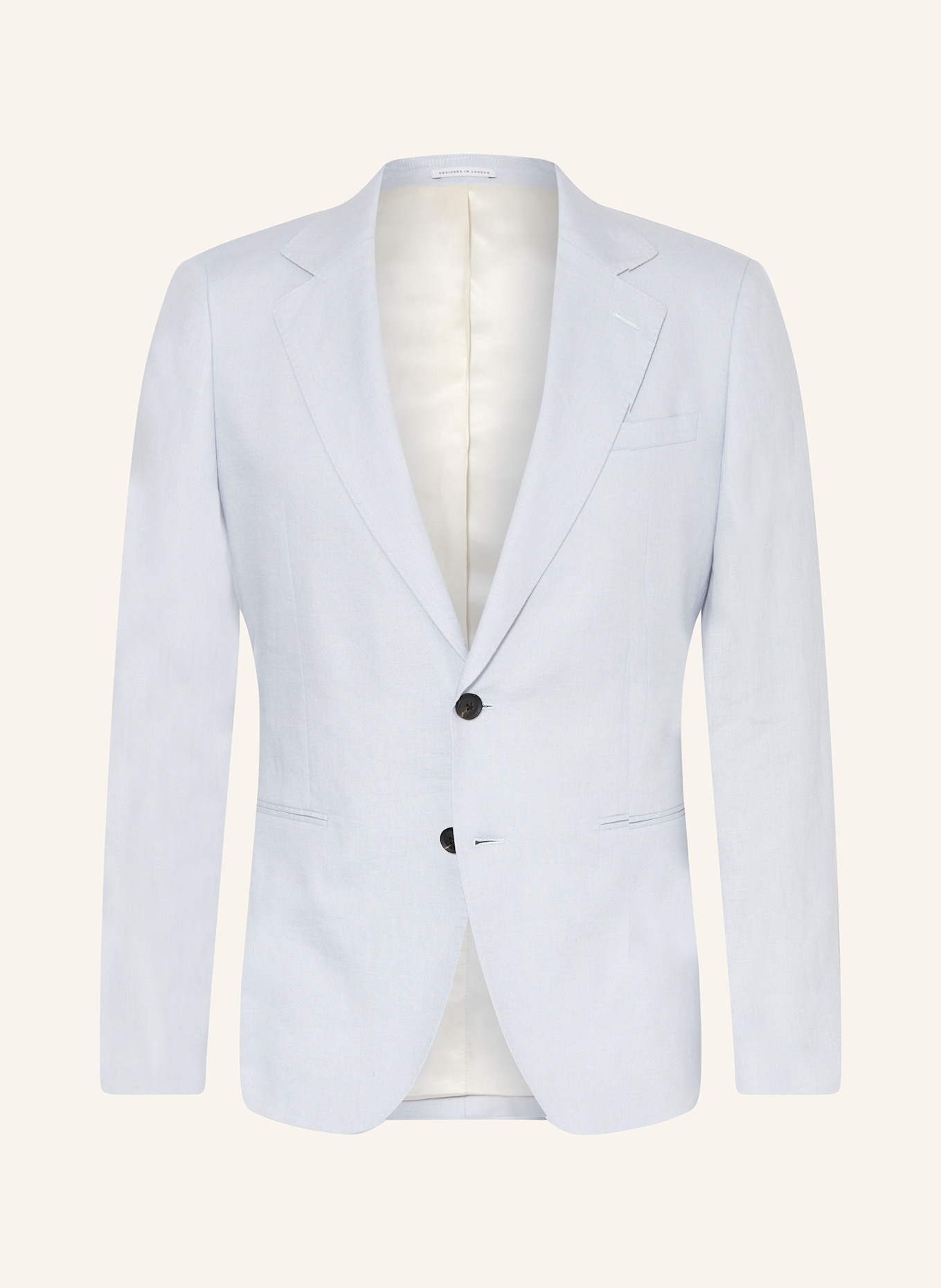 REISS Anzugsakko KIN Slim Fit aus Leinen, Farbe: 33 SOFT BLUE (Bild 1)