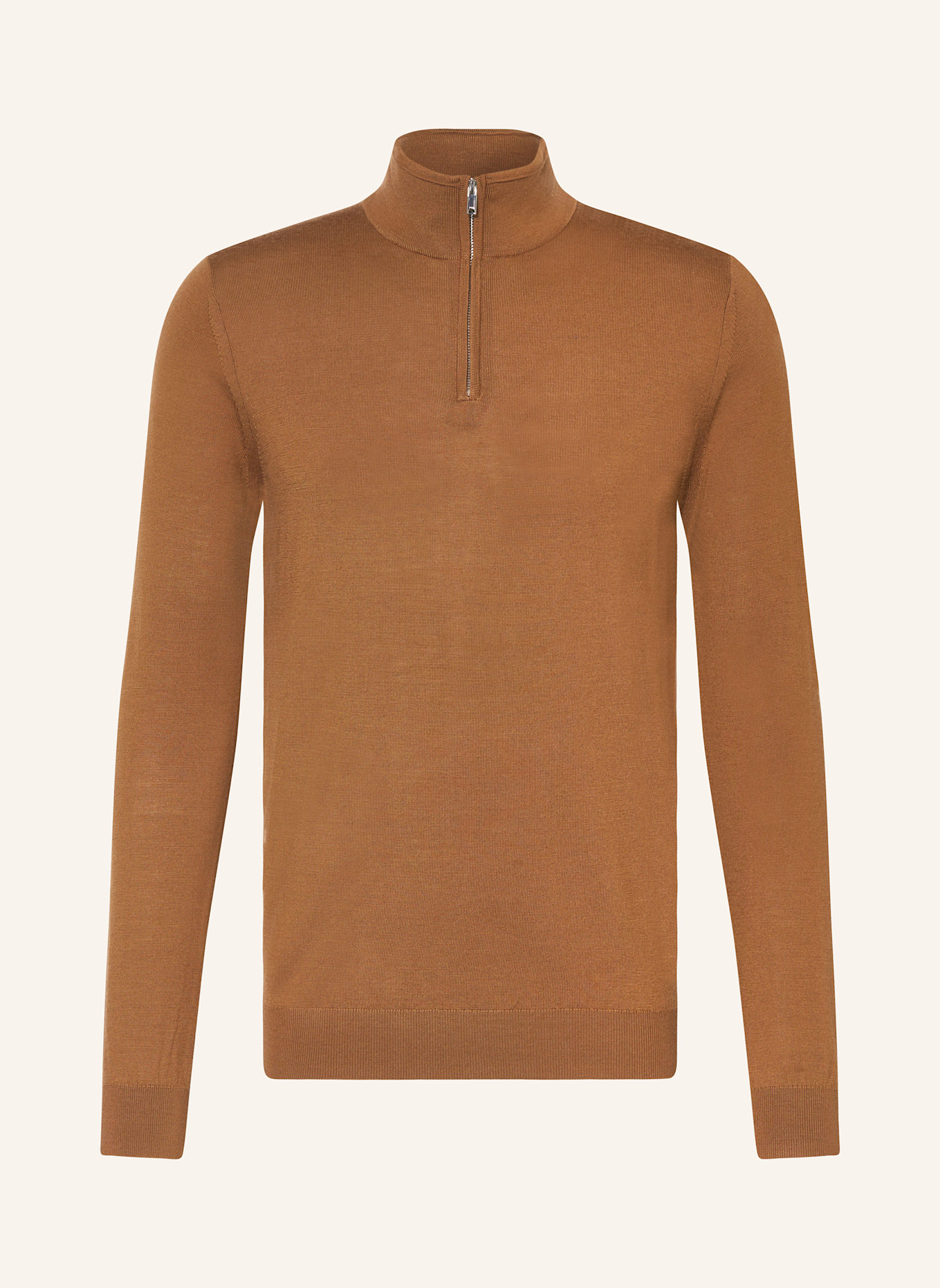 REISS Troyer BLACKHALL aus Merinowolle, Farbe: CAMEL (Bild 1)