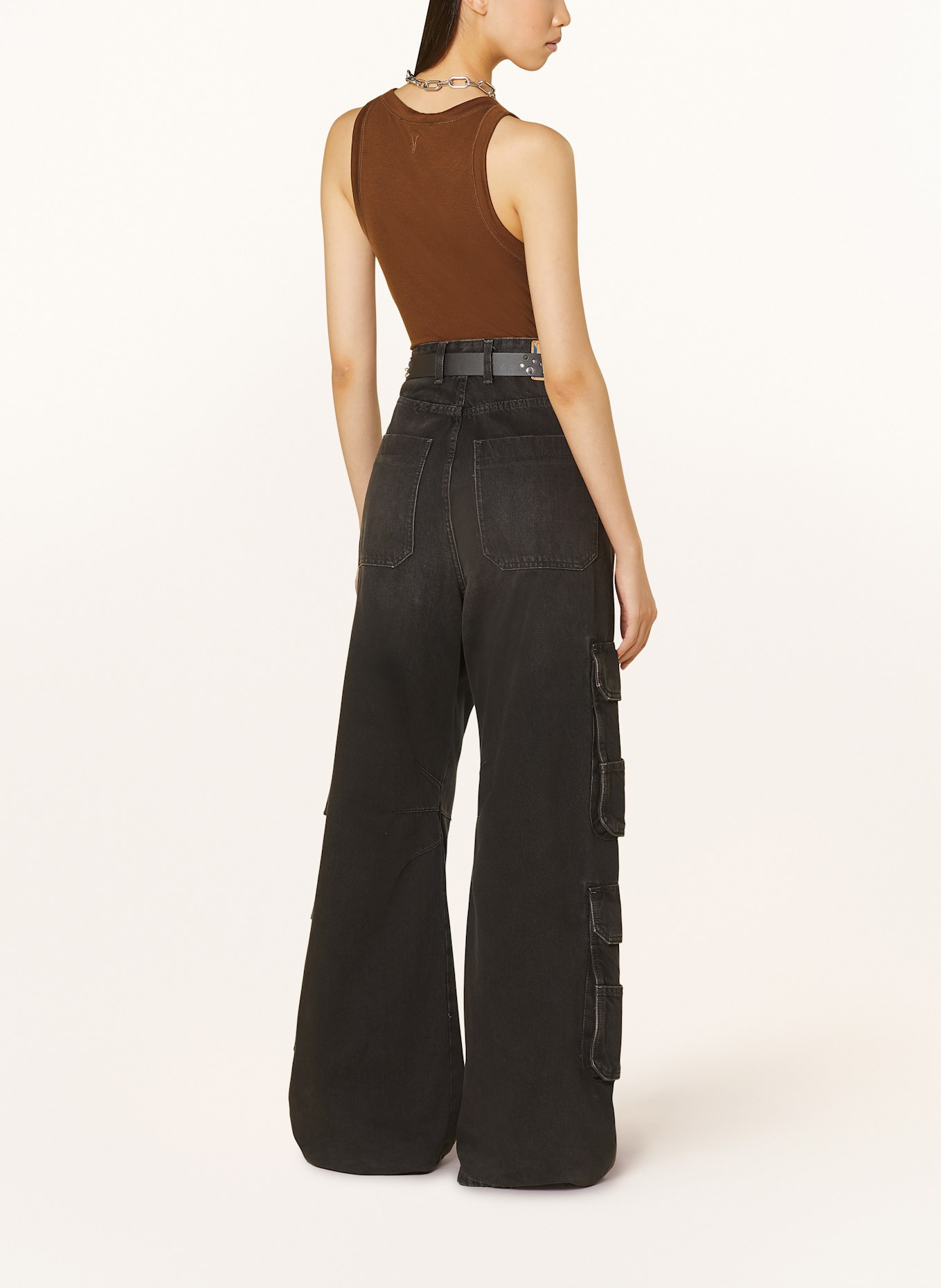 ALLSAINTS Top RINA, Color: BROWN (Image 3)