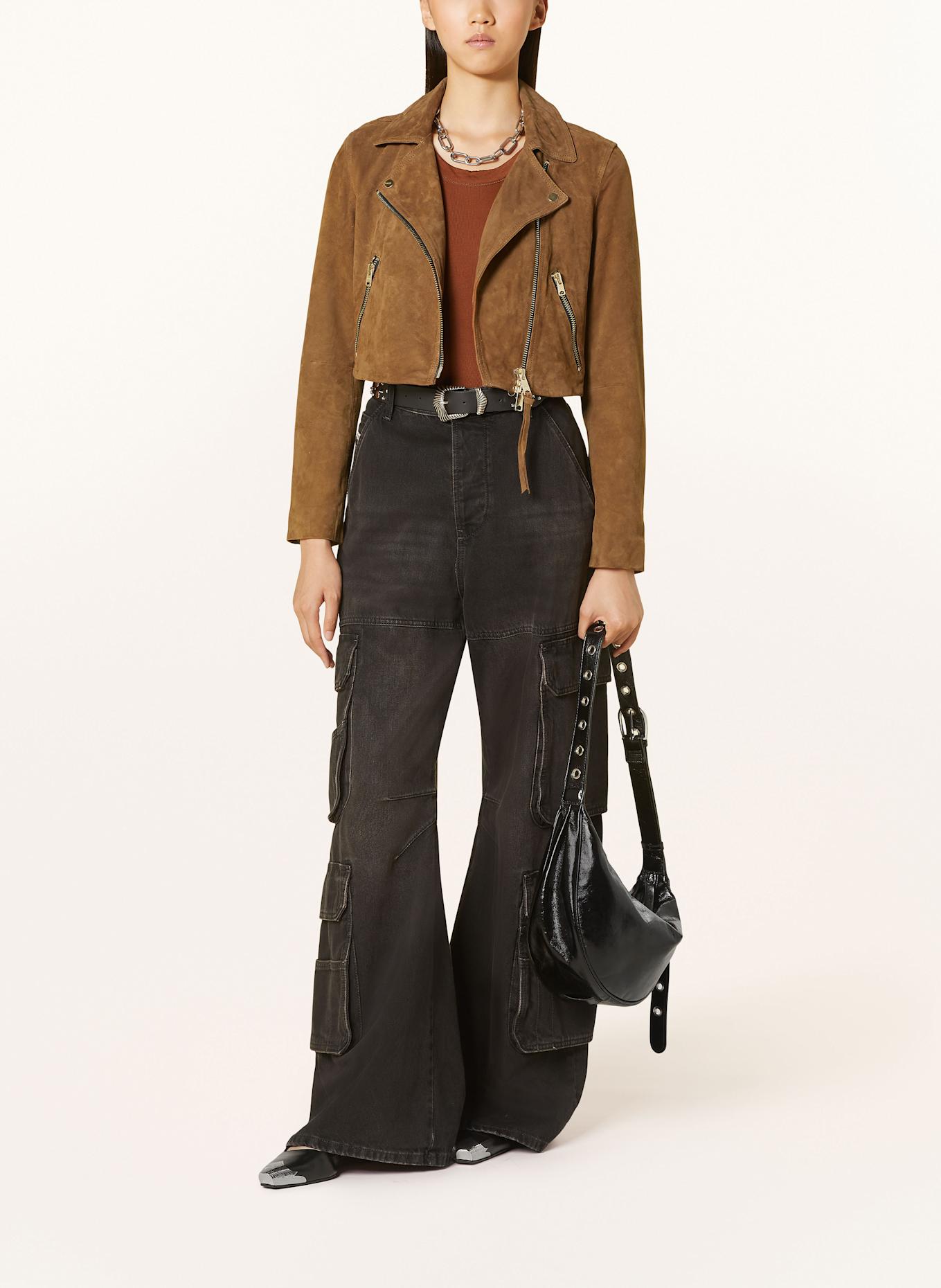 ALLSAINTS Lederjacke DALBY, Farbe: COGNAC (Bild 2)