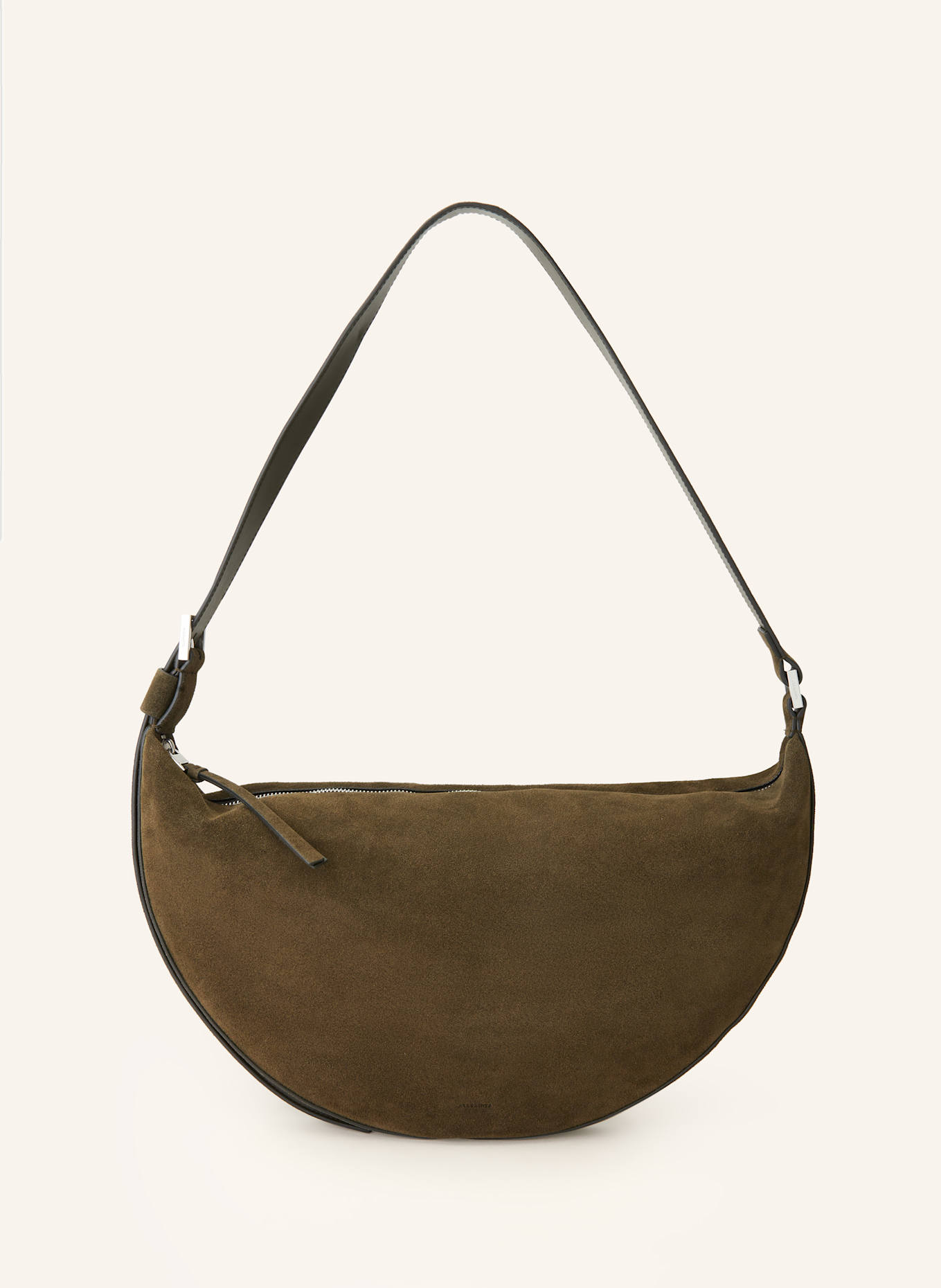 ALLSAINTS Schultertasche HALF MOON, Farbe: OLIV (Bild 1)