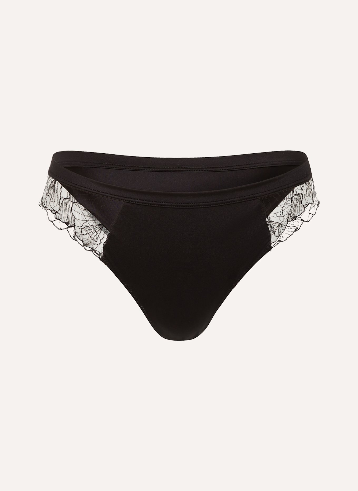 CHANTELLE Slip TATTOO LOVE: SCHWARZ / HELLGRAU