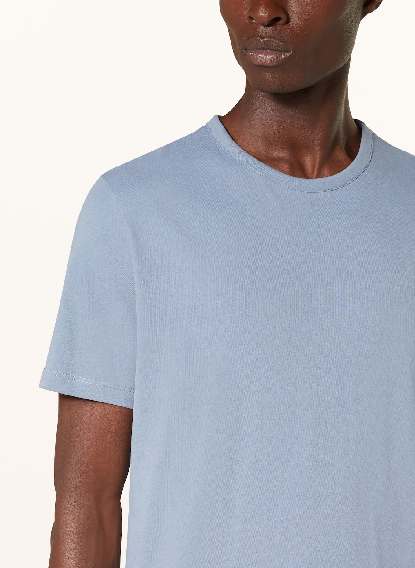 REISS T-shirt MELROSE, Color: LIGHT BLUE (Image 4)