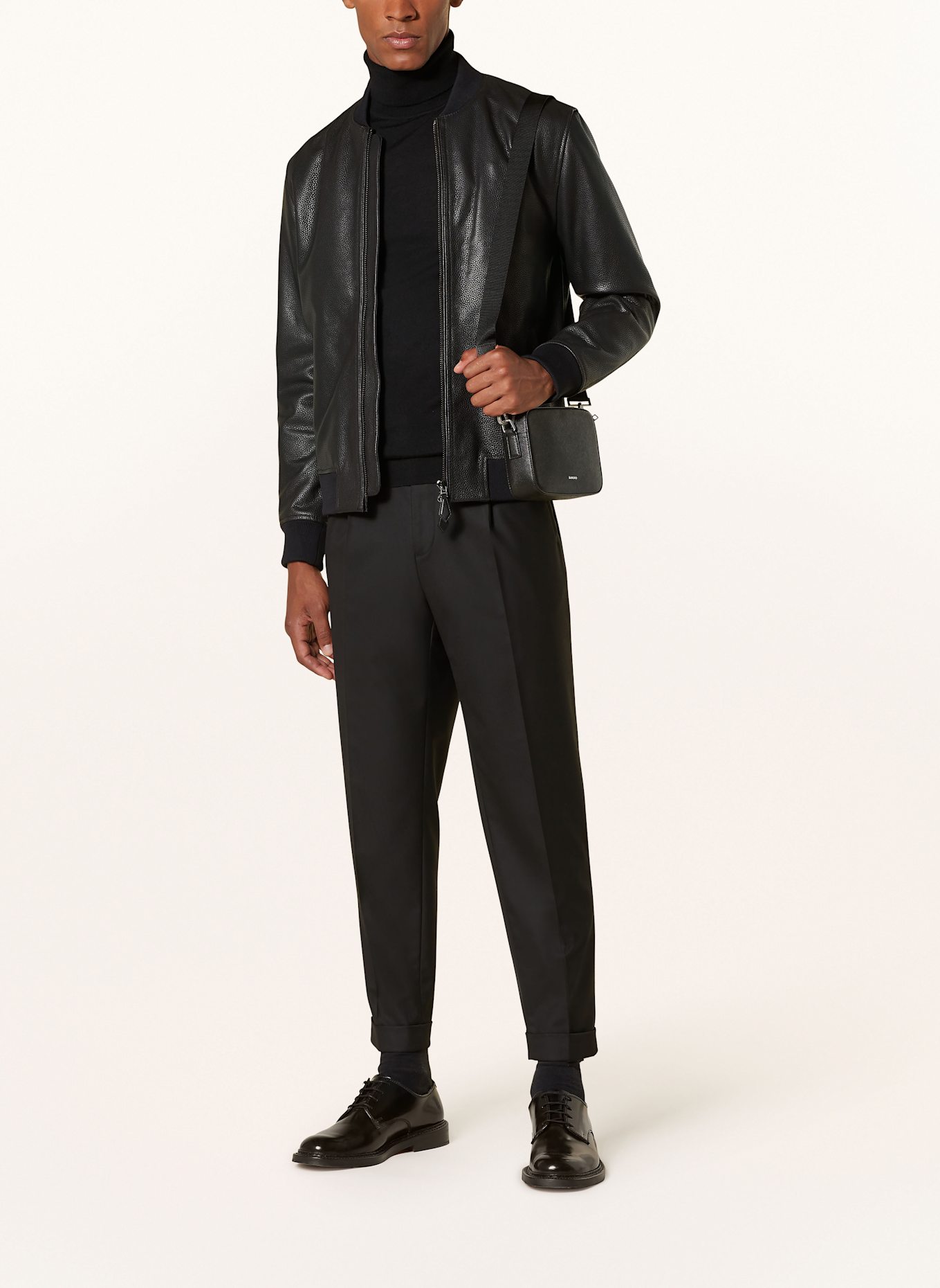 Reiss letty leather jacket on sale