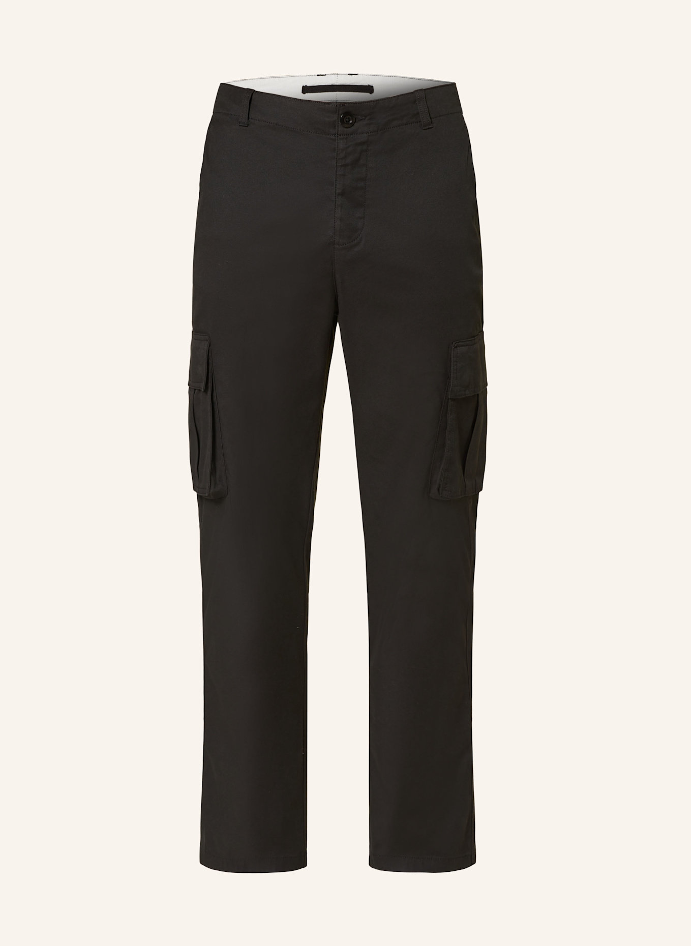 ALLSAINTS LEWES regular fit cargo pants, Color: BLACK (Image 1)