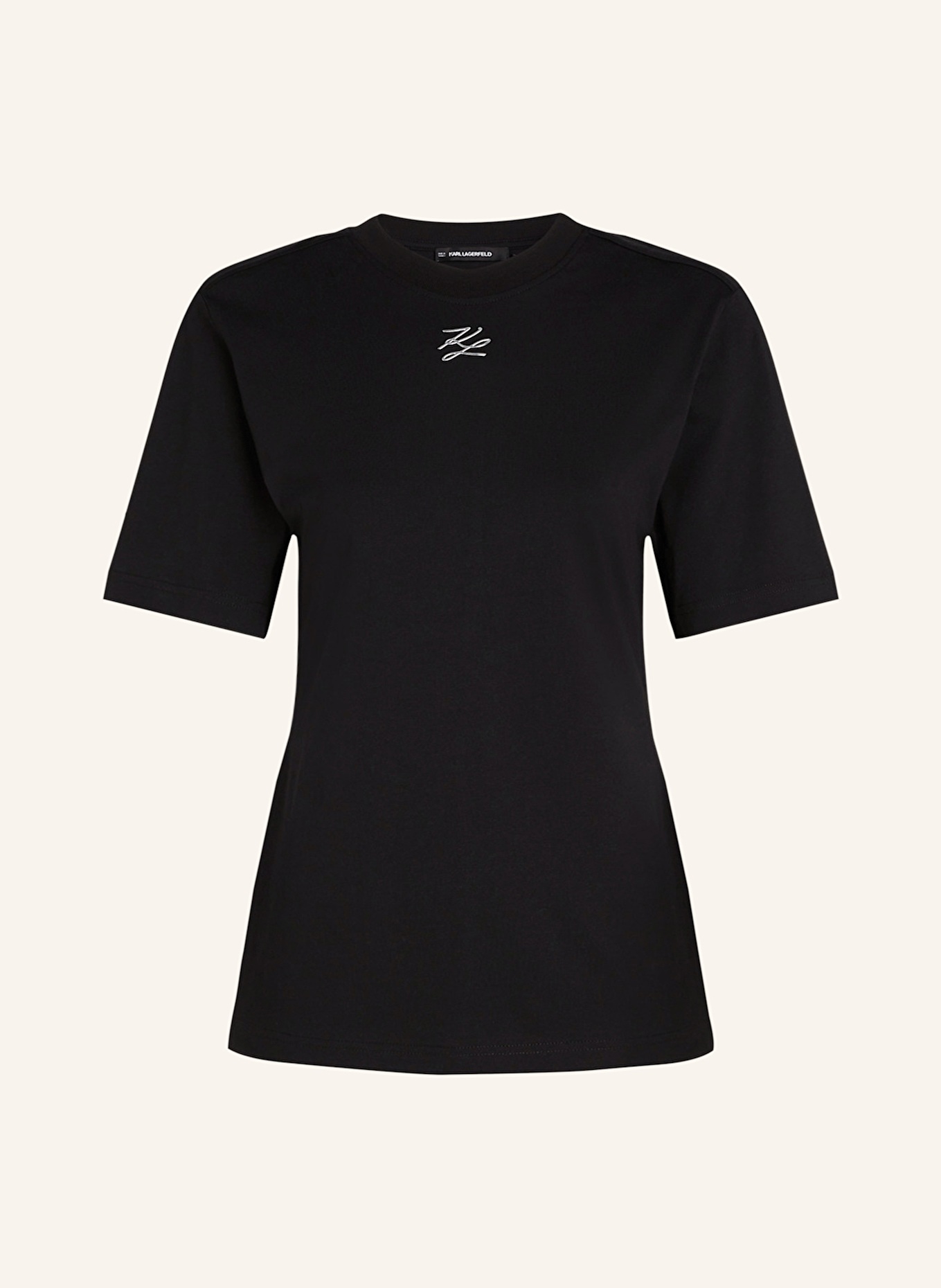 KARL LAGERFELD T-shirt, Color: BLACK (Image 1)