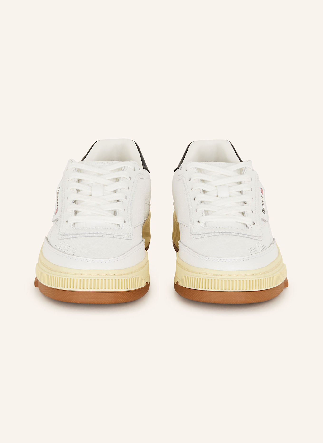 Reebok Sneaker CLUB: WEISS/ SCHWARZ