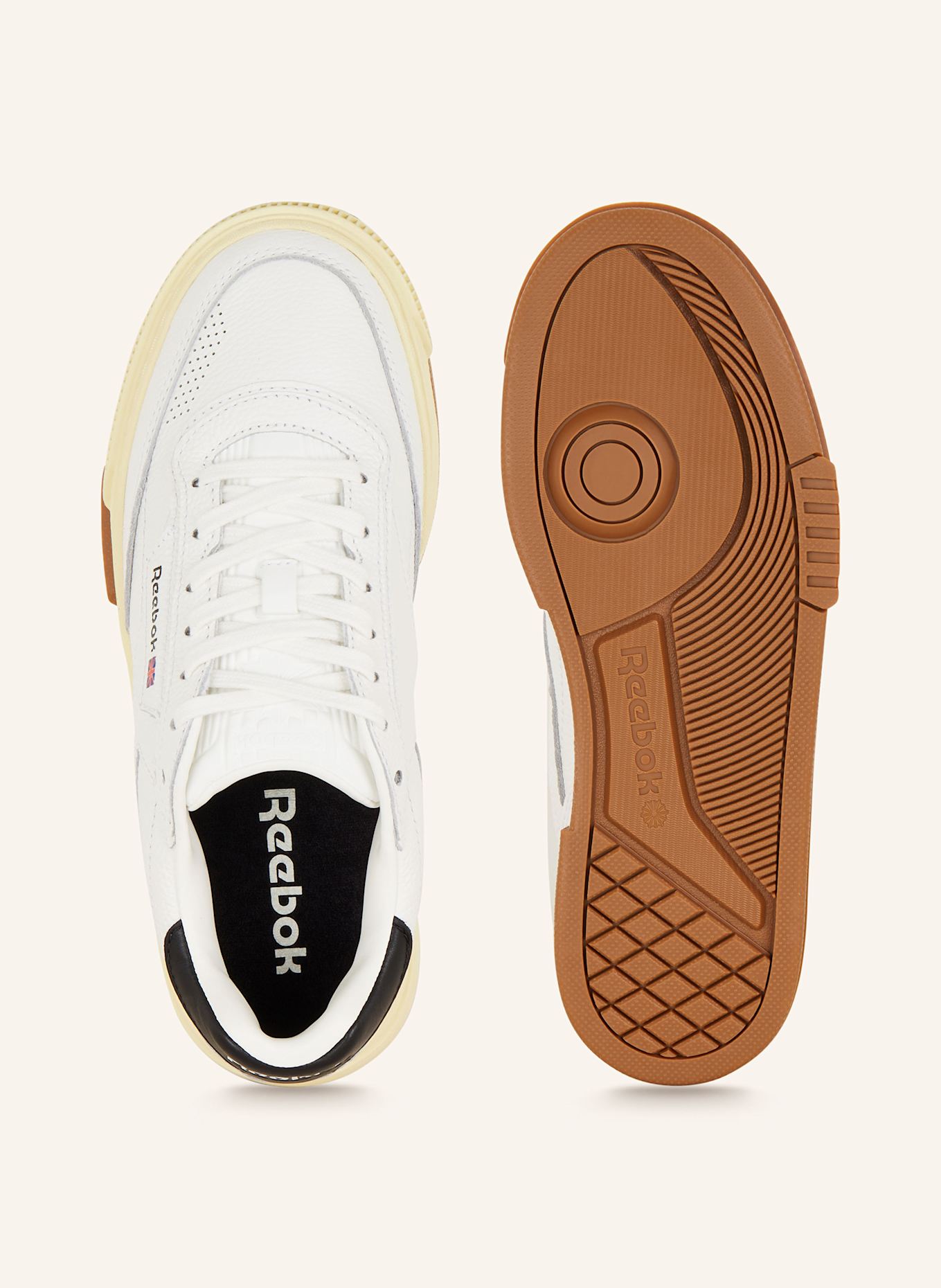 Reebok Sneaker CLUB: WEISS/ SCHWARZ