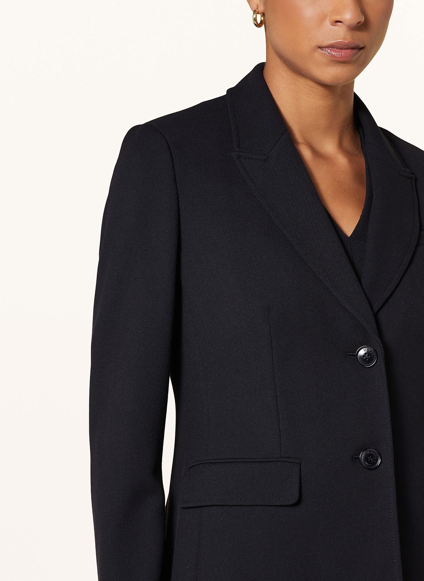 HOBBS Piqué-Blazer ALY: DUNKELBLAU