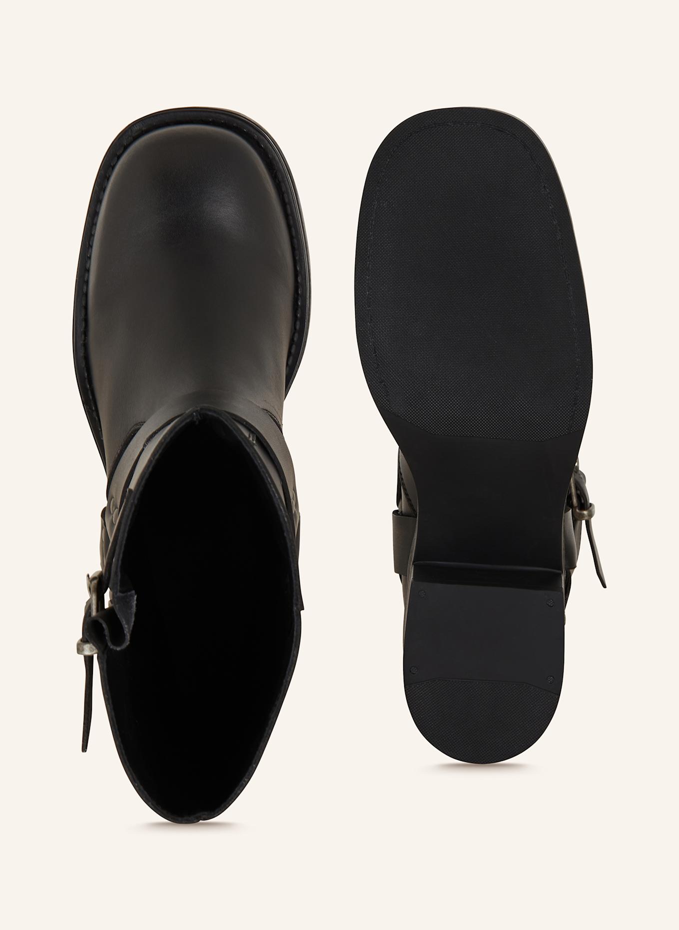 MRS & HUGS Biker boots: BLACK