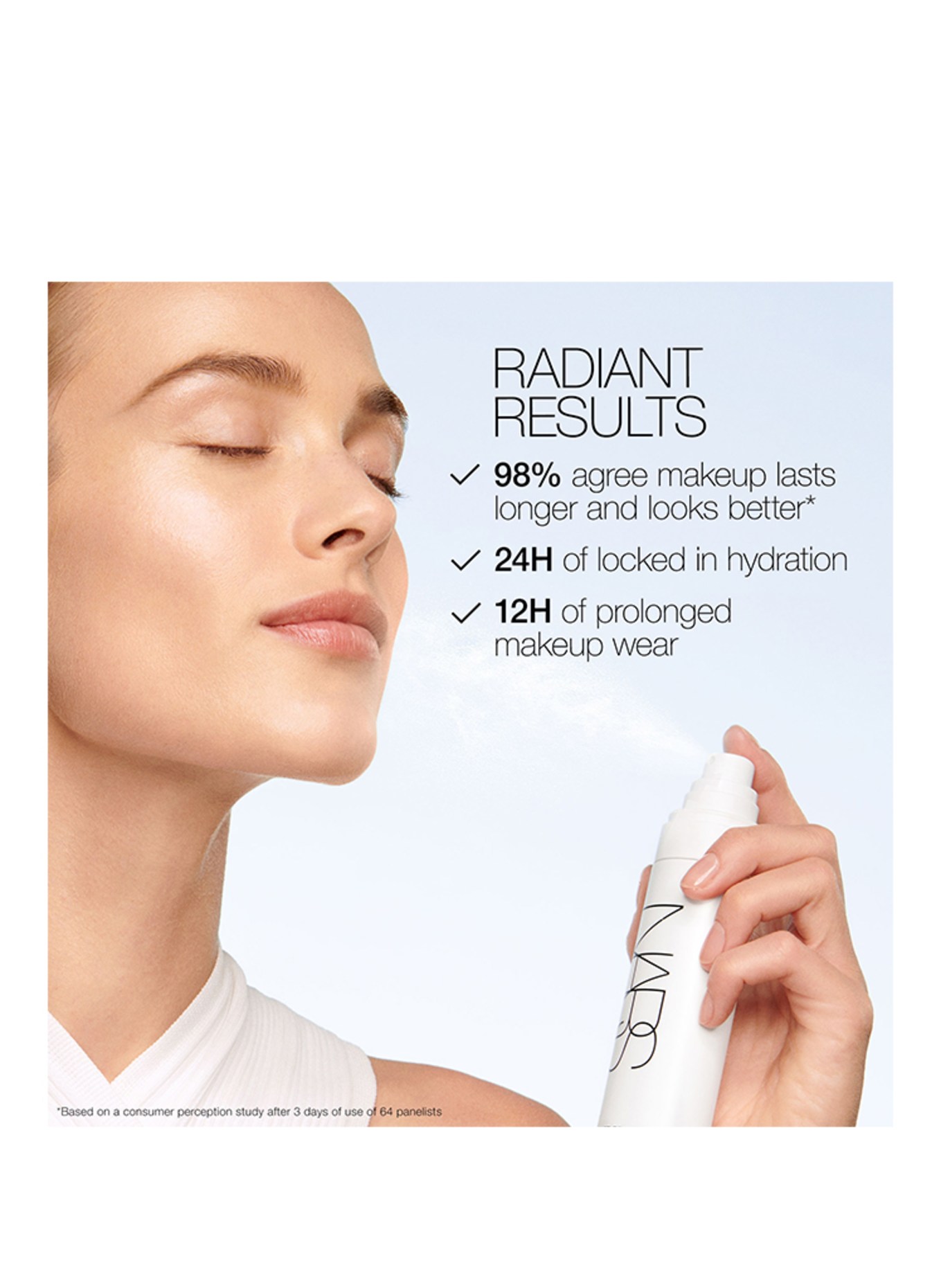 NARS LICHTERECHTENDE MAKE-UP FIXERENDE MIST