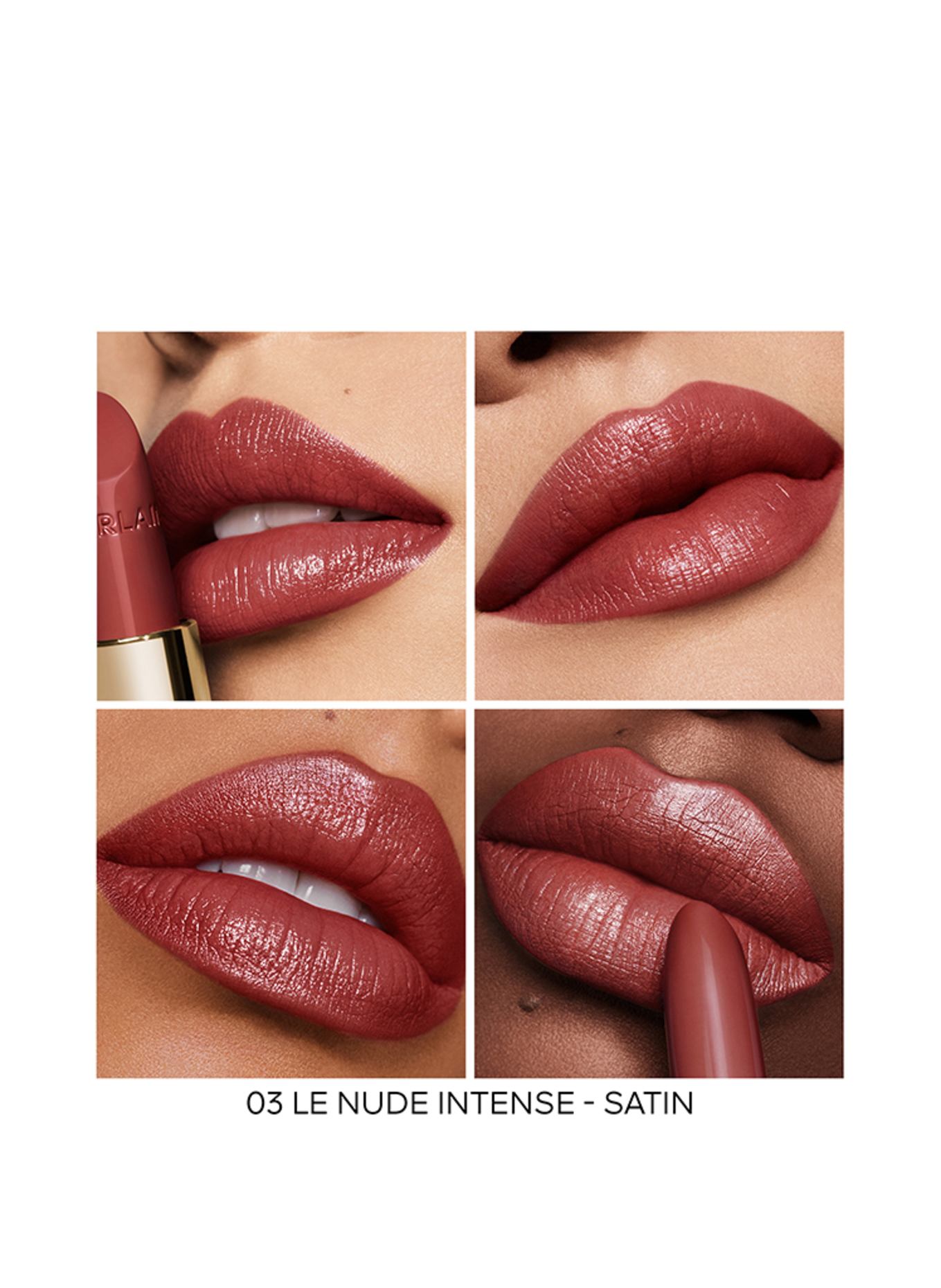 GUERLAIN ROUGE G SATIN REFILL: 03 LE NUDE INTENSE