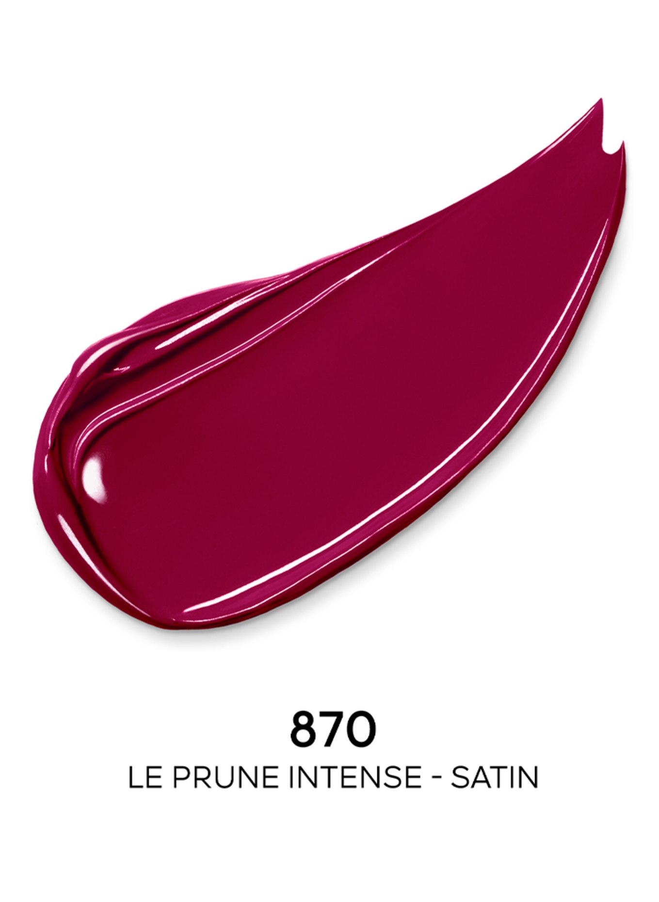 GUERLAIN ROUGE G SATIN REFILL: 870 LE PRUNE INTENSE - SATIN