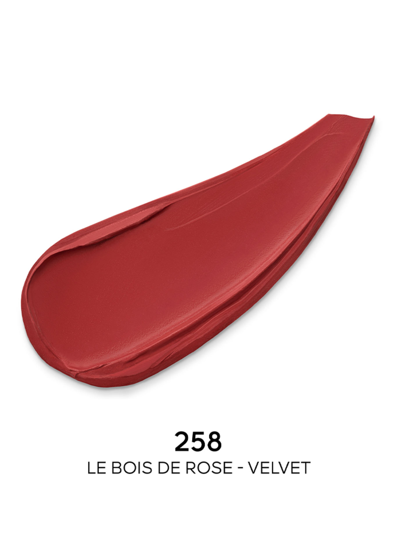 GUERLAIN ROUGE G VELVET REFILL: 258 LE BOIS DE ROSE