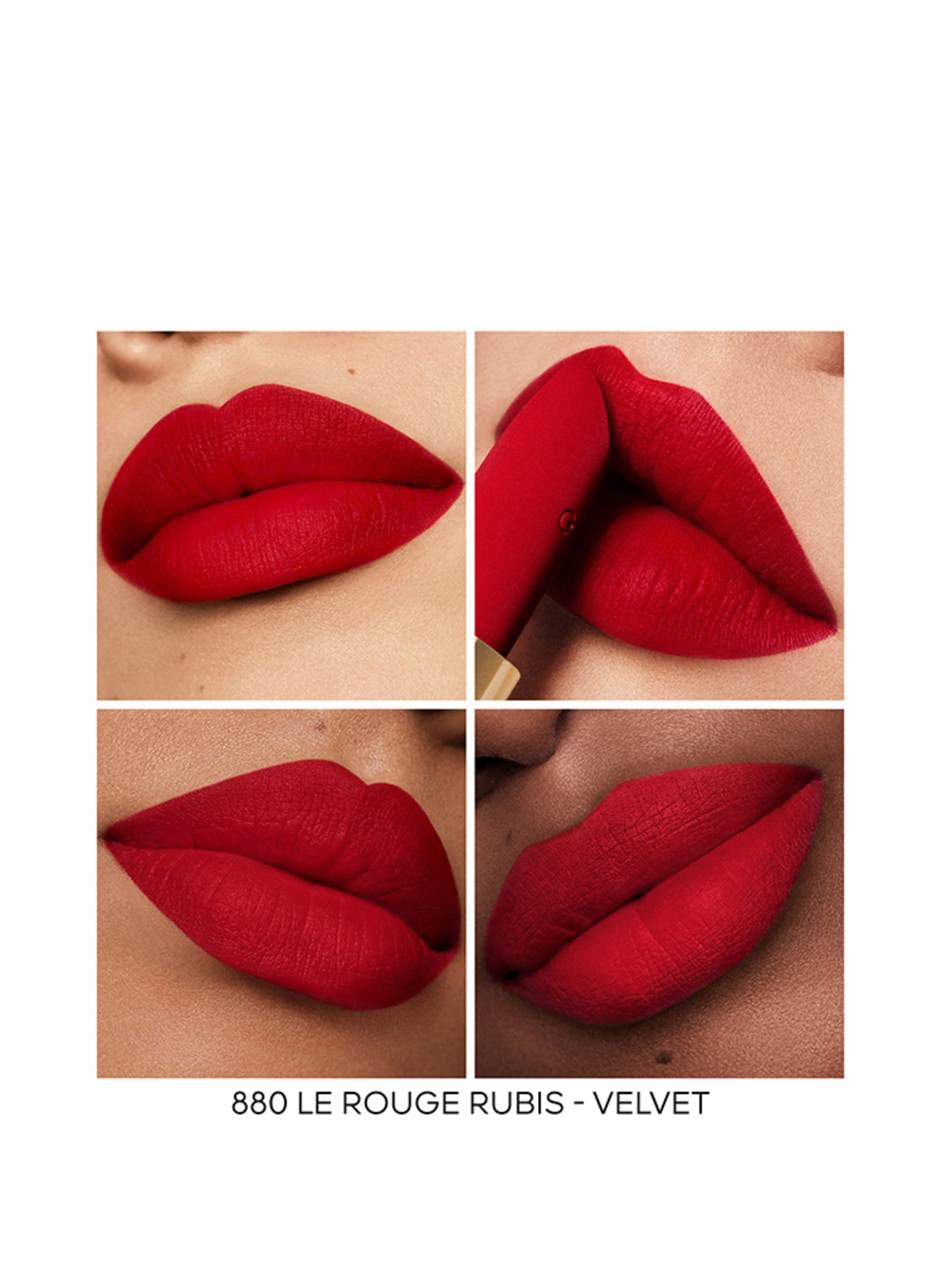 GUERLAIN ROUGE G VELVET REFILL: 880 LE ROUGE RUBIS