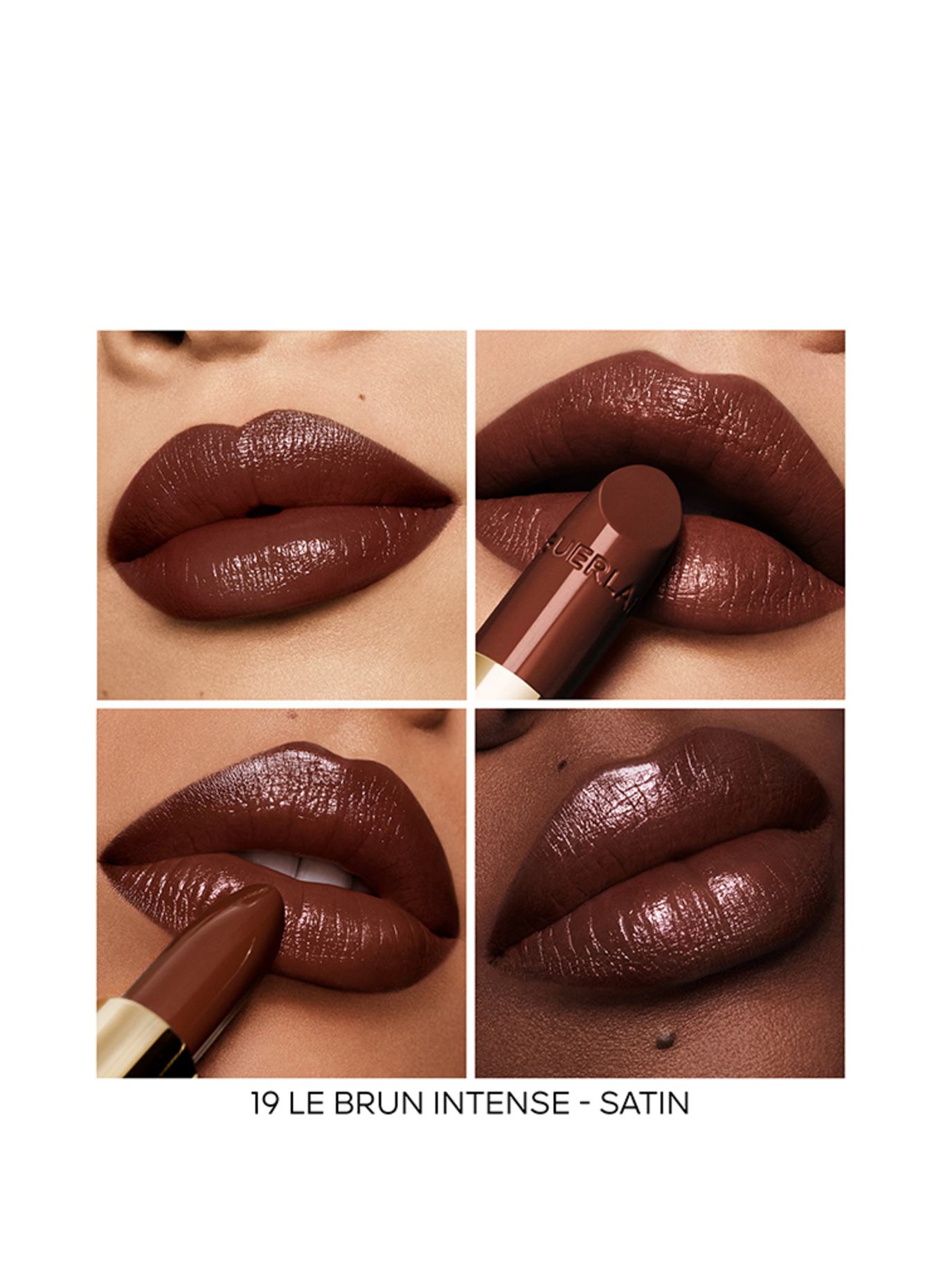 GUERLAIN ROUGE G SATIN REFILL: 19 LE BRUN INTENSE