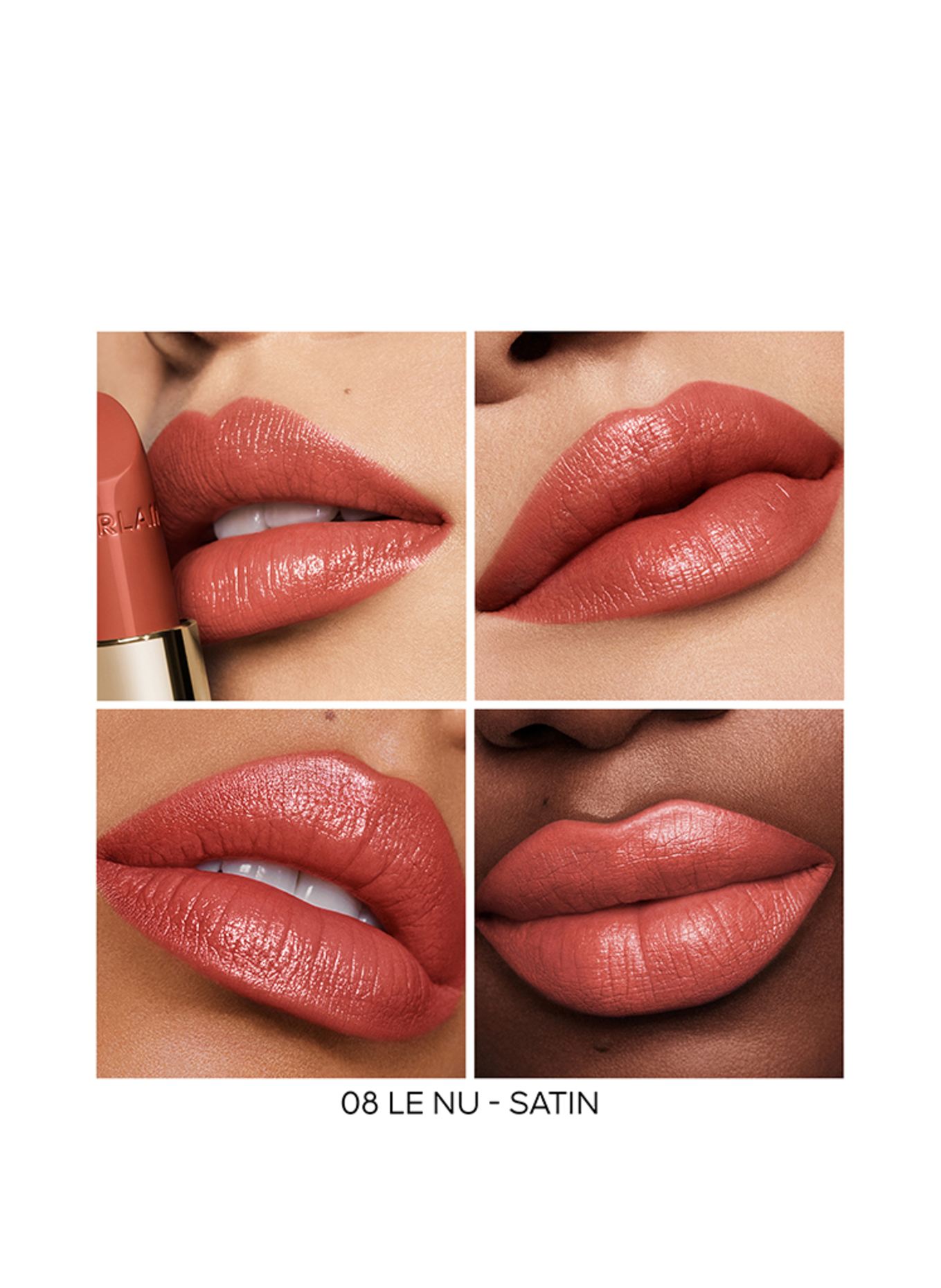 GUERLAIN ROUGE G SATIN REFILL: 08 LE NU