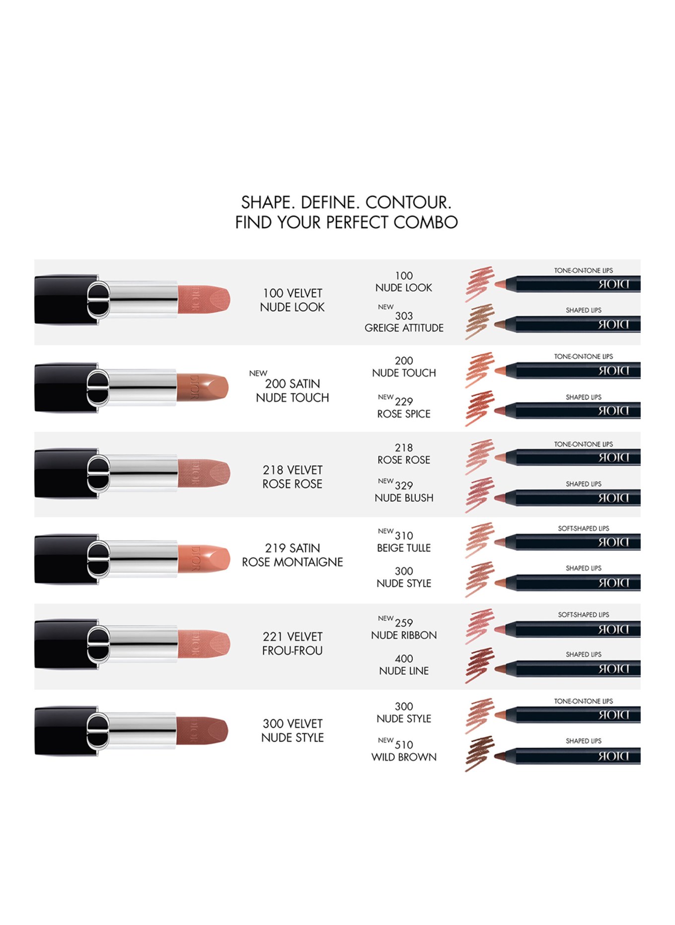 DIOR ROUGE DIOR CONTOUR: 303 GREIGE ATTITUDE