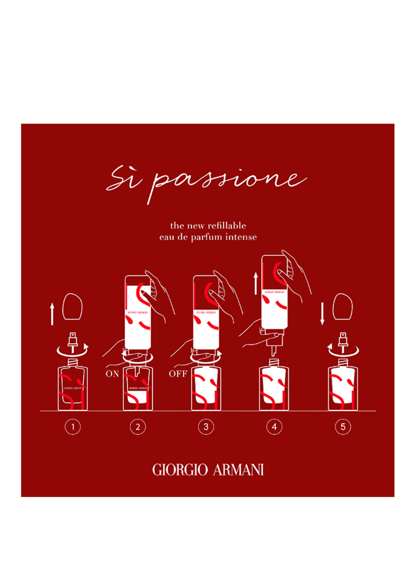 GIORGIO ARMANI BEAUTY SÌ PASSIONE INTENSE REFILLABLE